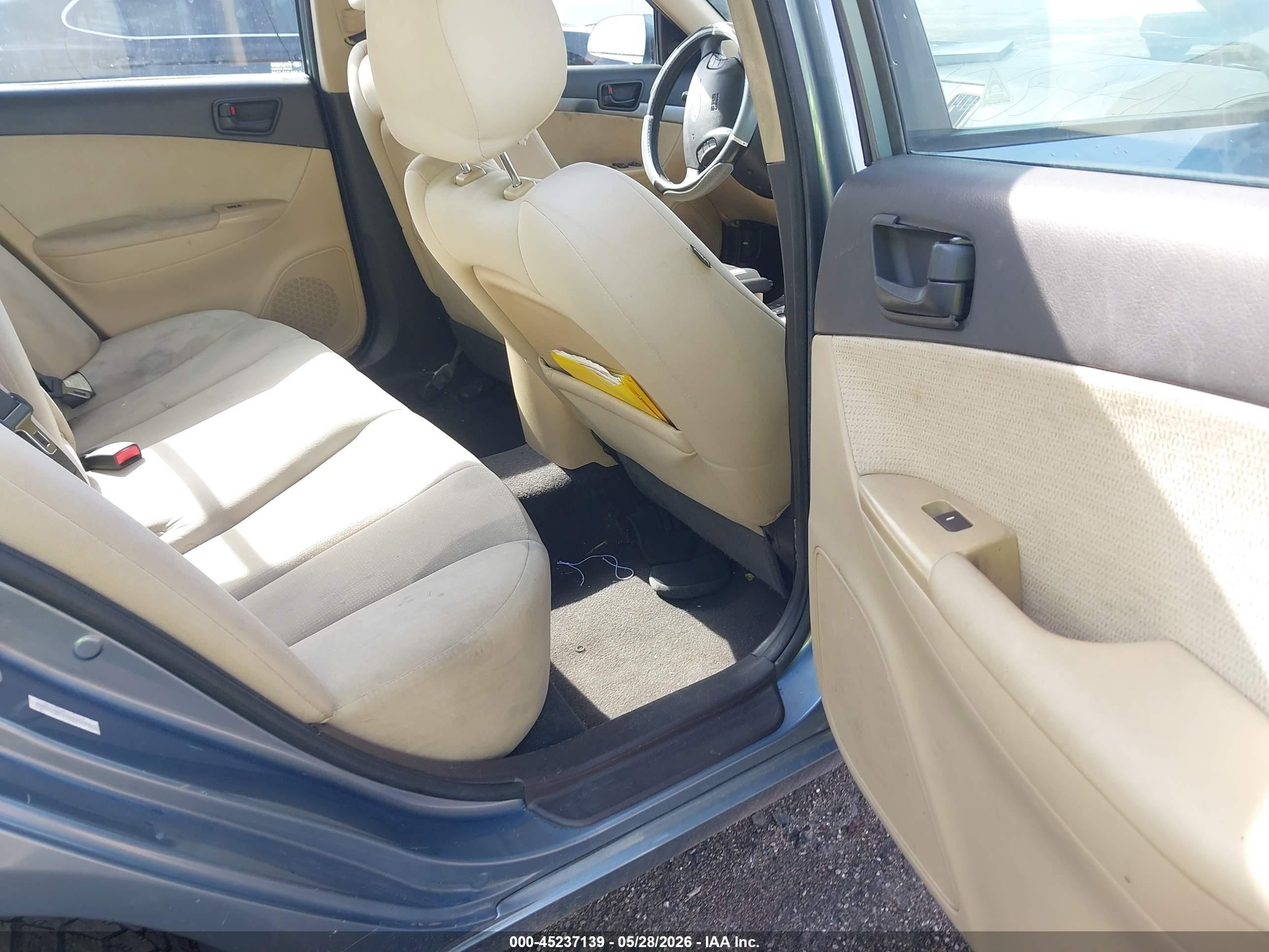 2010 Hyundai Sonata Gls Blue vin: 5NPET4AC2AH643922