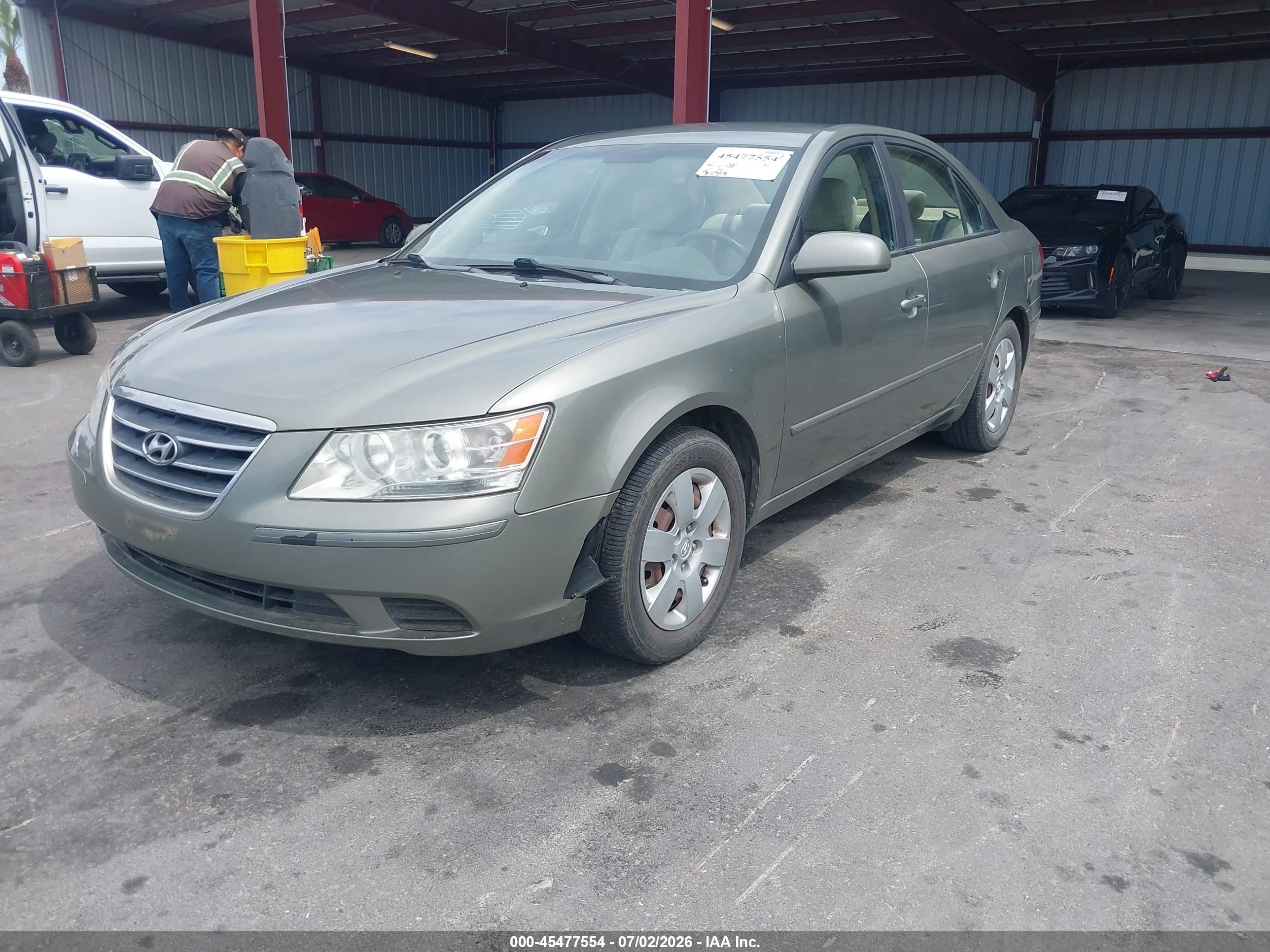 2010 Hyundai Sonata Gls Green vin: 5NPET4AC2AH655648