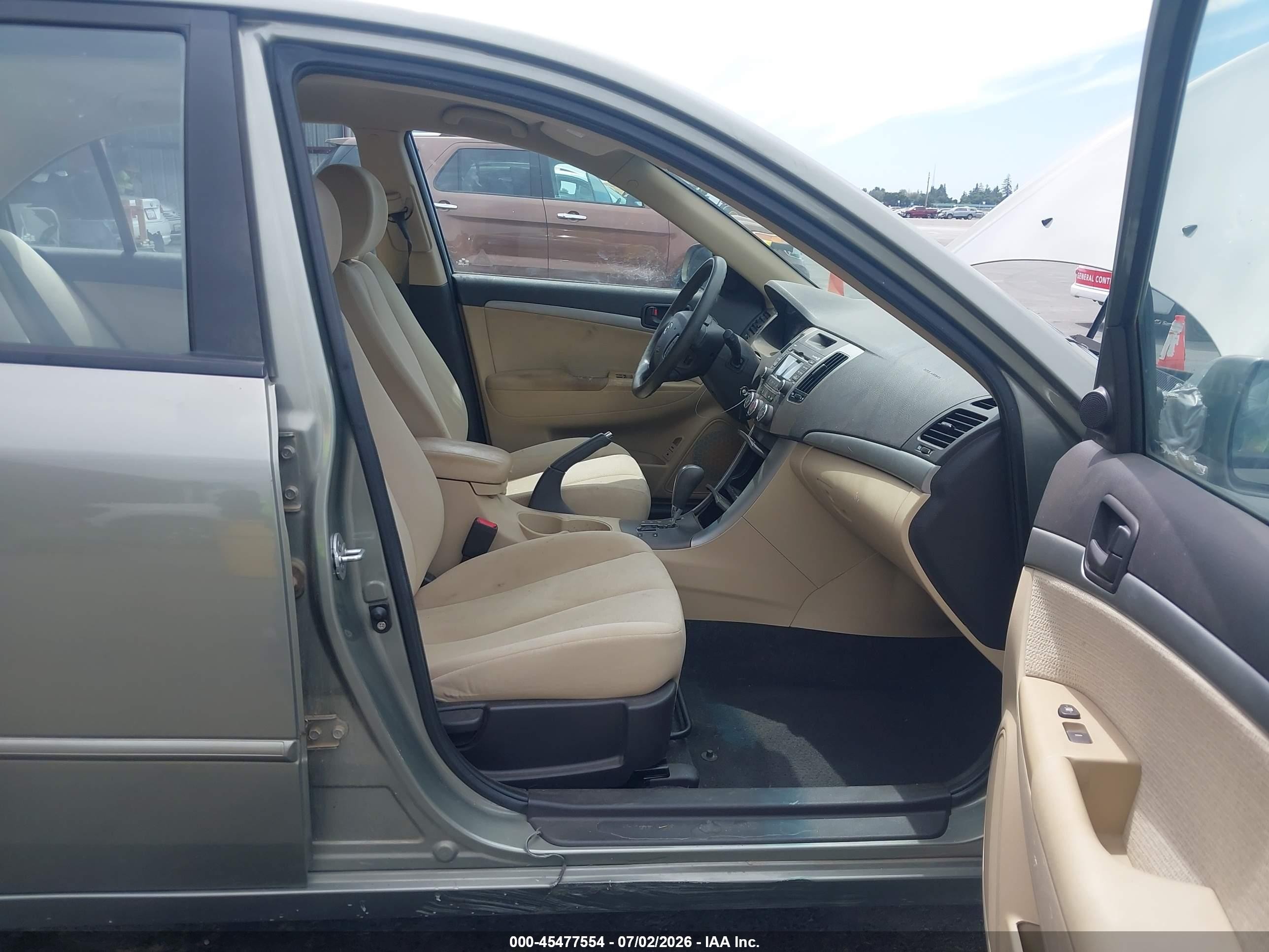 2010 Hyundai Sonata Gls Green vin: 5NPET4AC2AH655648