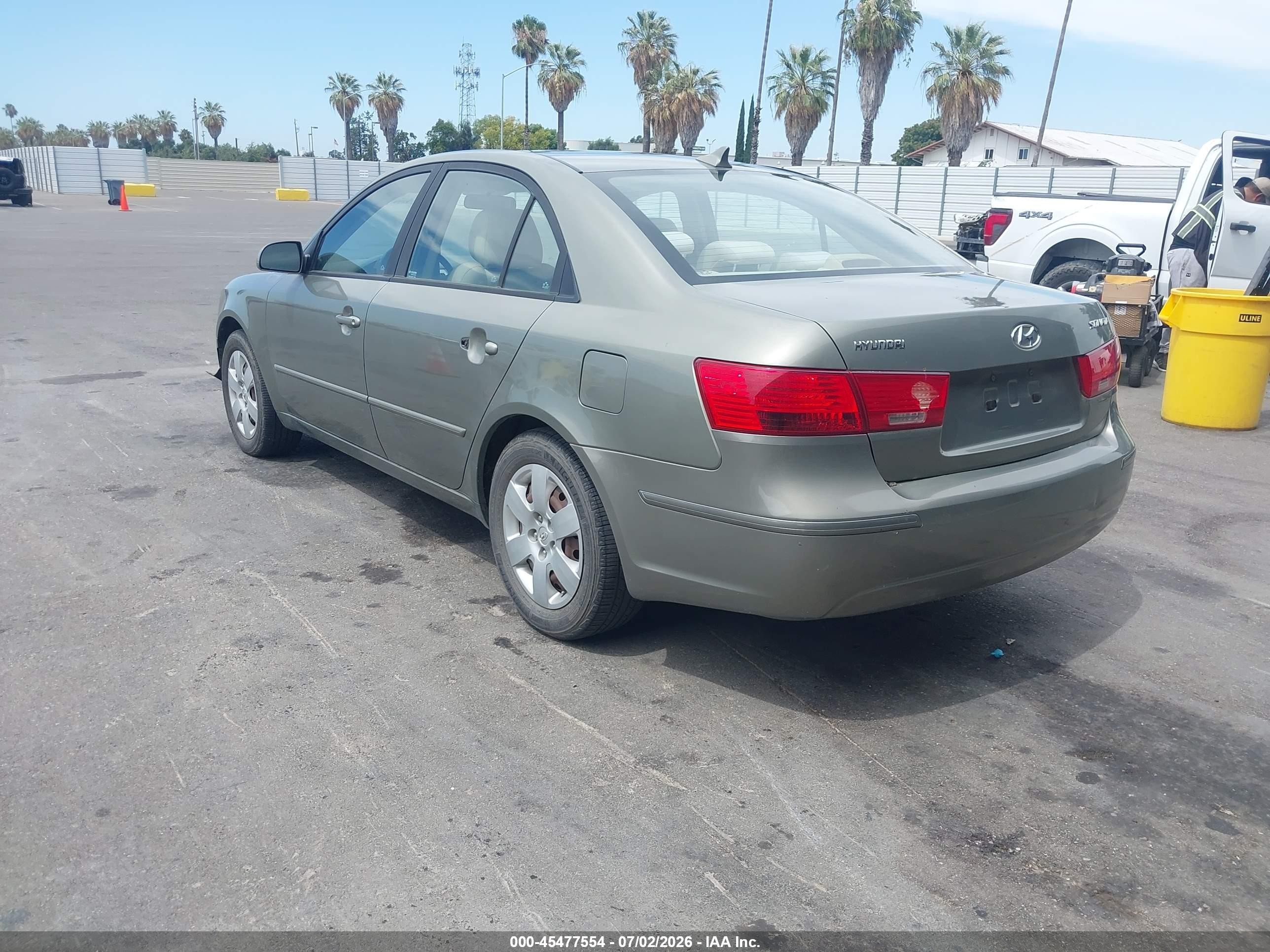 2010 Hyundai Sonata Gls Green vin: 5NPET4AC2AH655648