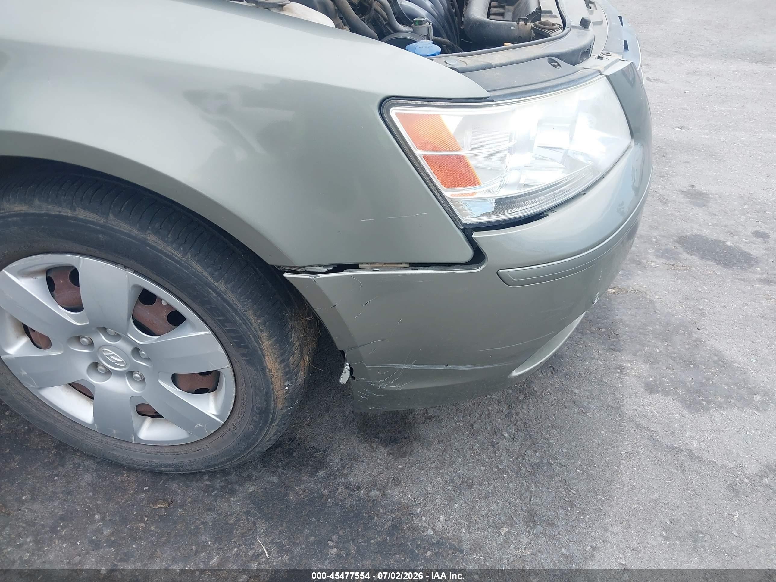 2010 Hyundai Sonata Gls Green vin: 5NPET4AC2AH655648