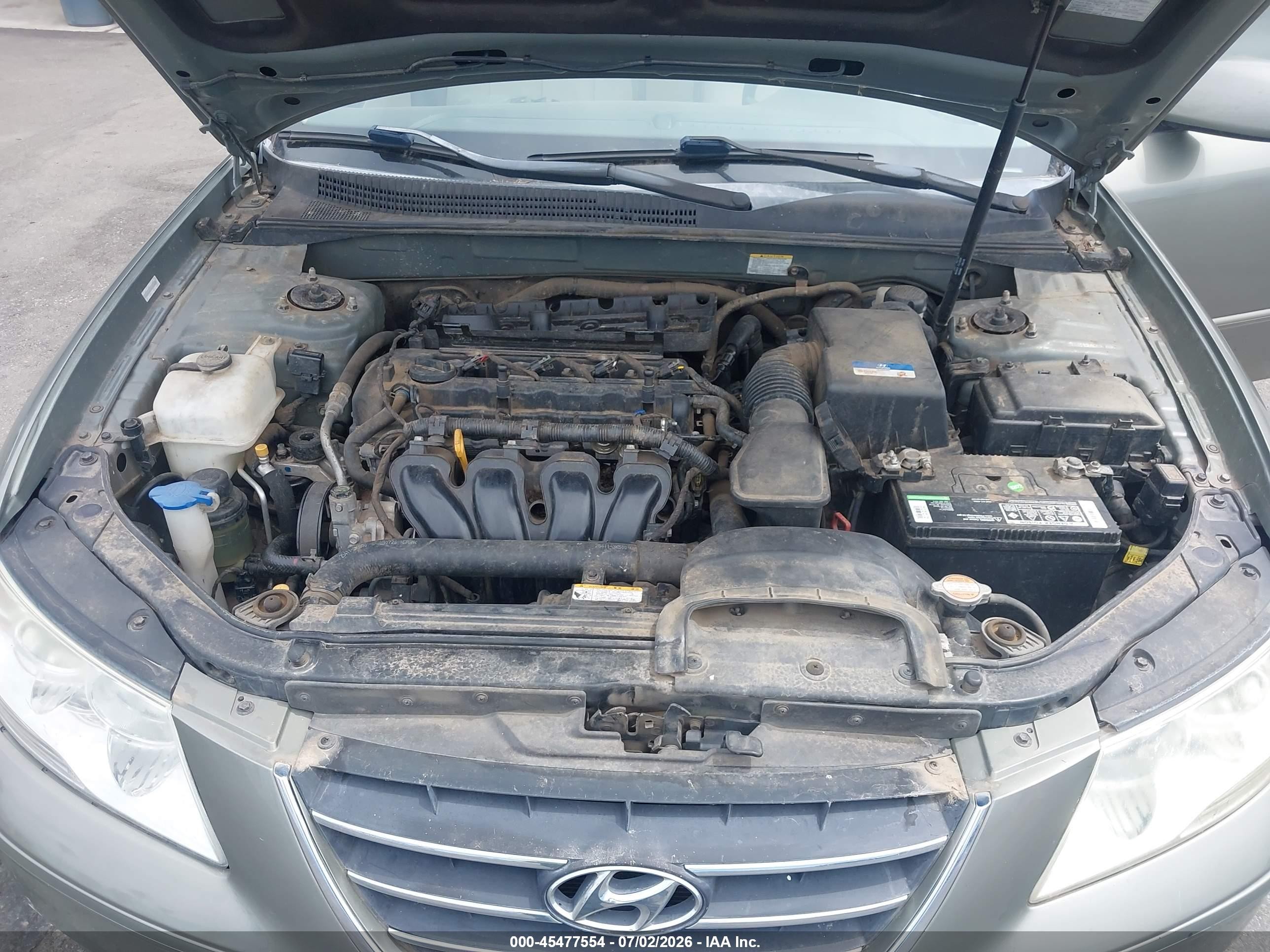 2010 Hyundai Sonata Gls Green vin: 5NPET4AC2AH655648
