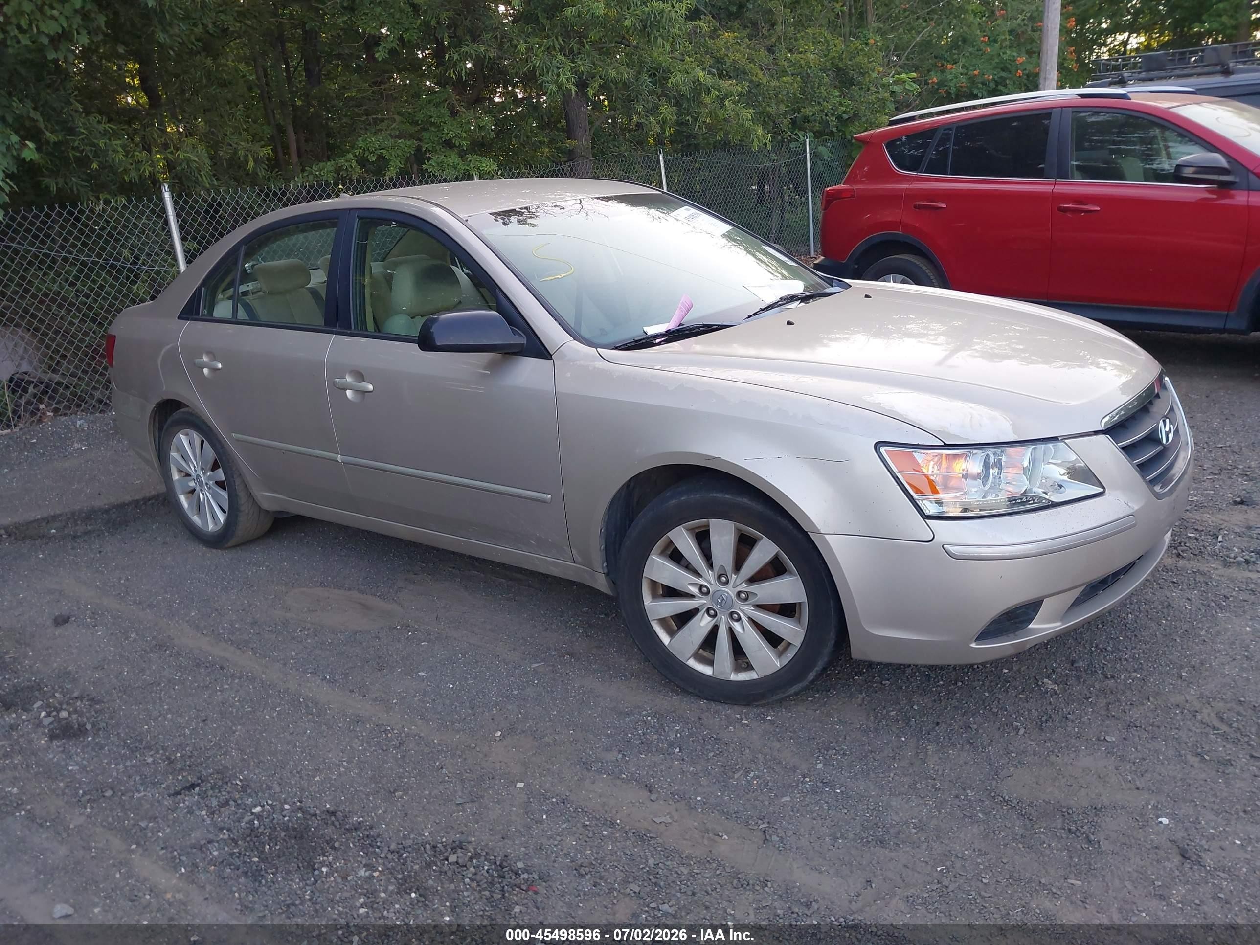 2010 Hyundai Sonata Gls Золотой vin: 5NPET4AC2AH658453