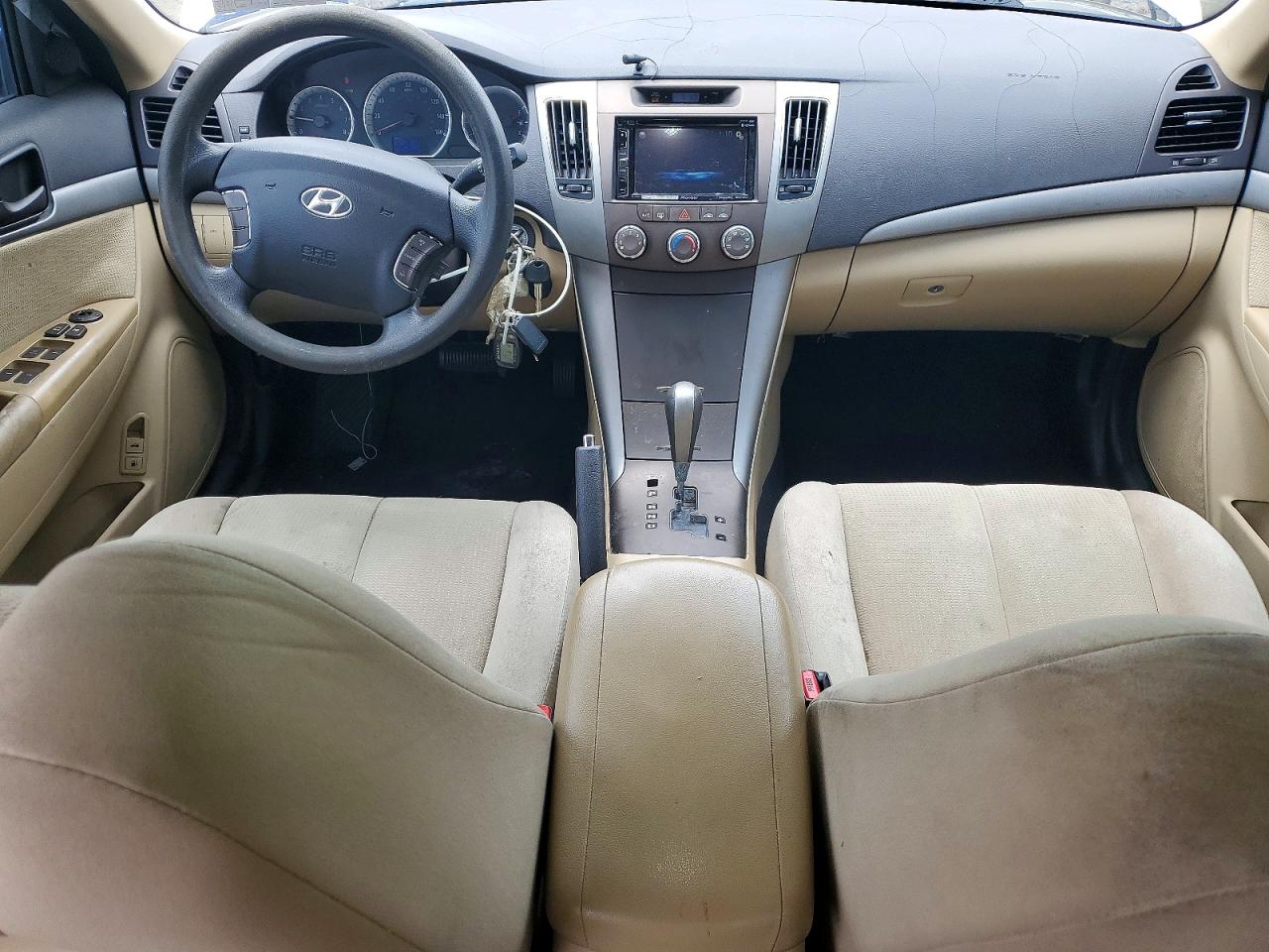2010 Hyundai Sonata Gls White vin: 5NPET4AC3AH583116