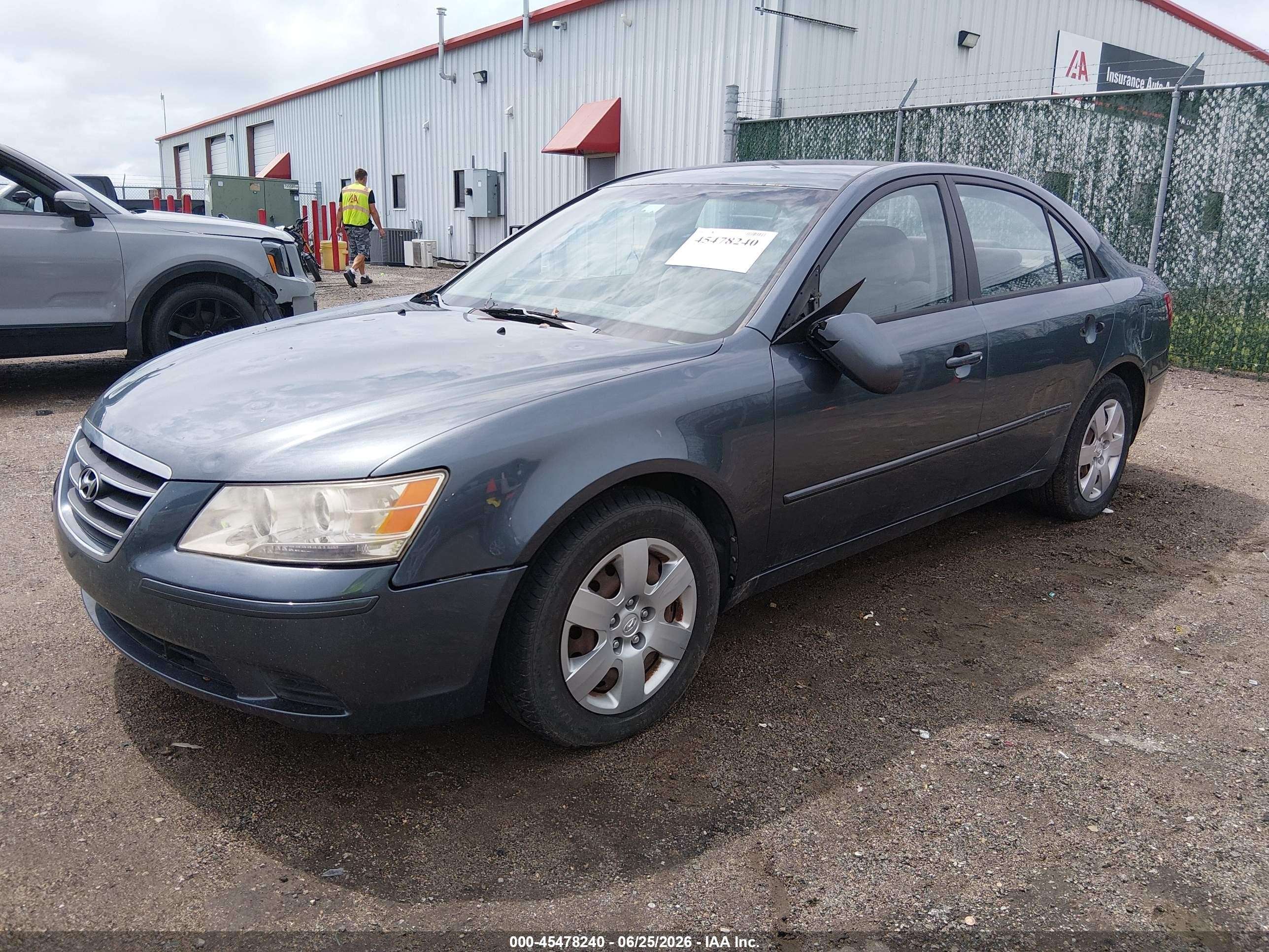 2010 Hyundai Sonata Gls Blue vin: 5NPET4AC3AH605714