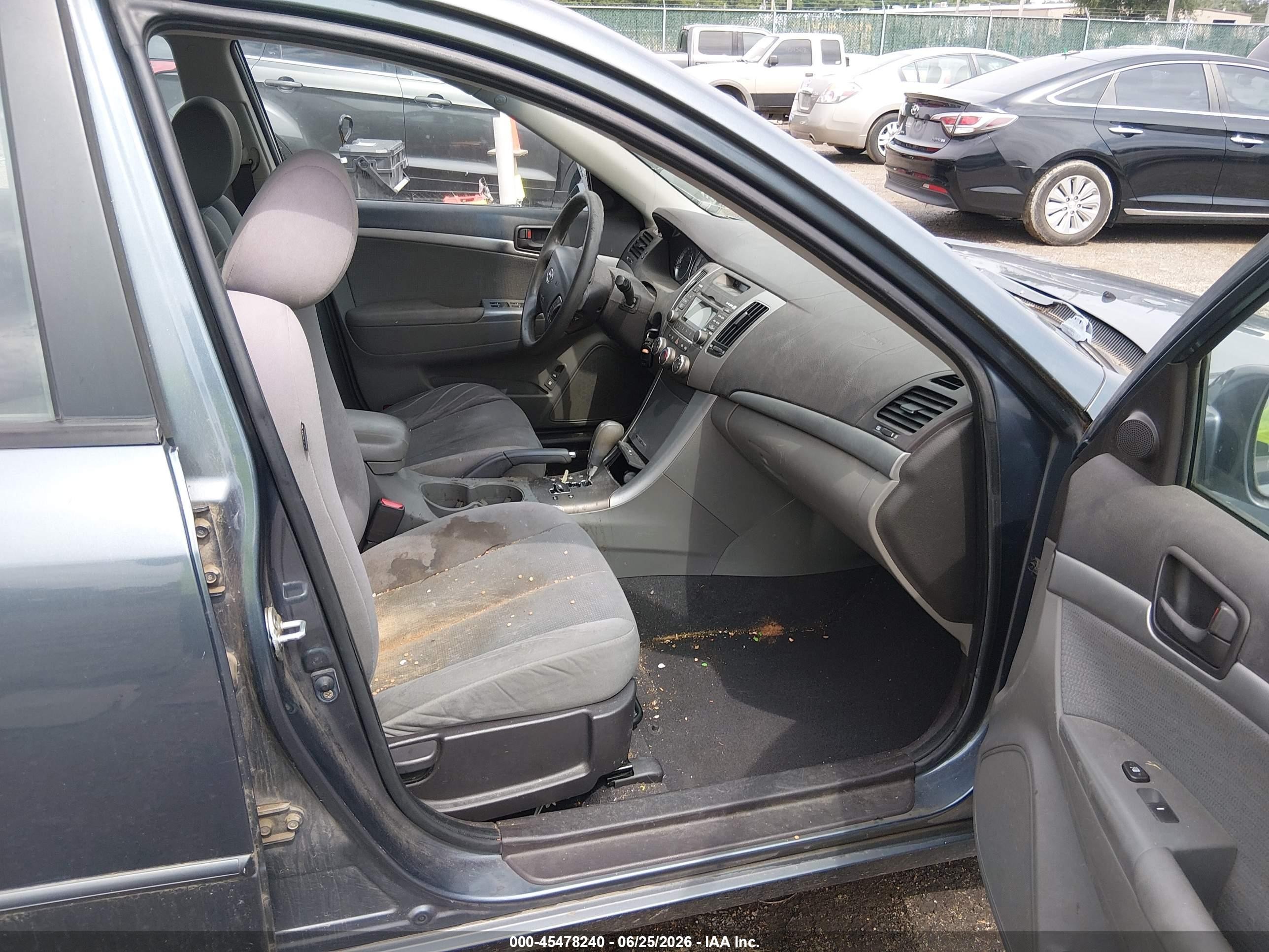 2010 Hyundai Sonata Gls Blue vin: 5NPET4AC3AH605714