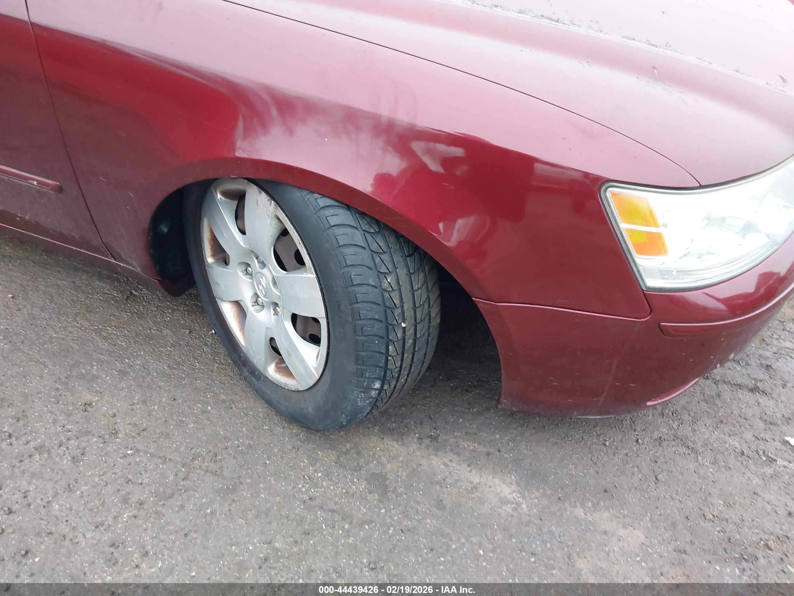 2010 Hyundai Sonata Gls Maroon vin: 5NPET4AC3AH618611