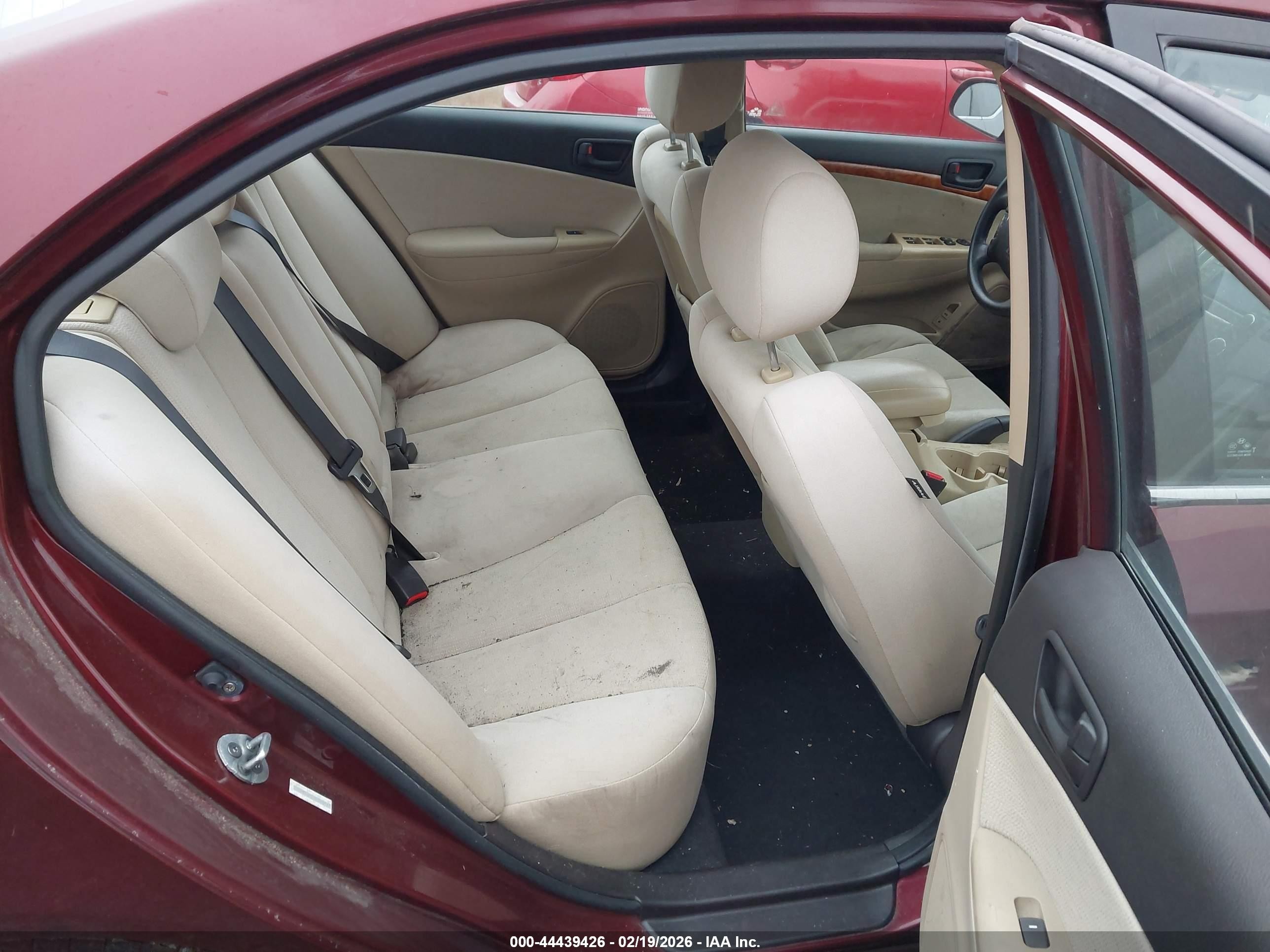 2010 Hyundai Sonata Gls Maroon vin: 5NPET4AC3AH618611