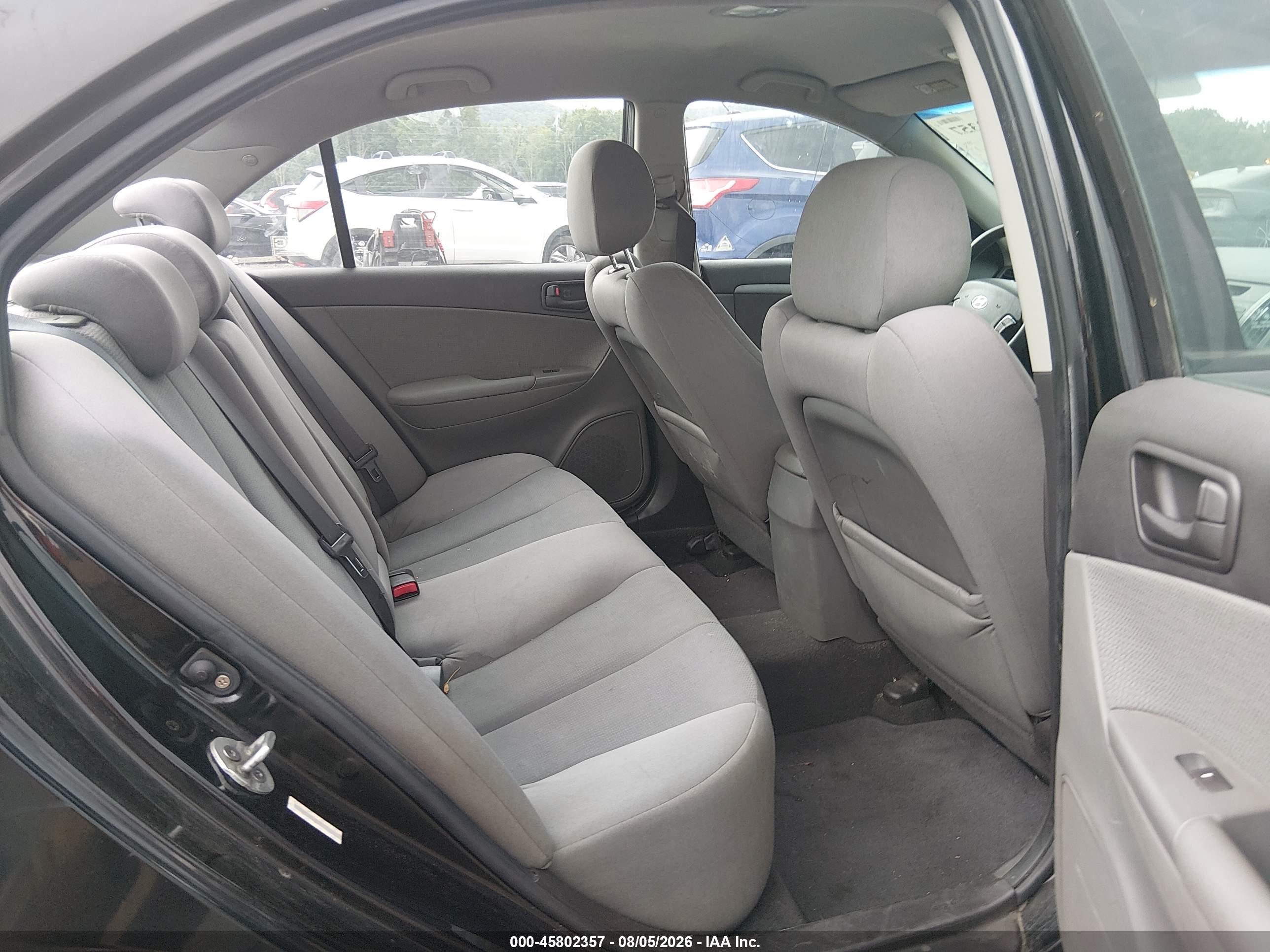 2010 Hyundai Sonata Gls Black vin: 5NPET4AC3AH623629