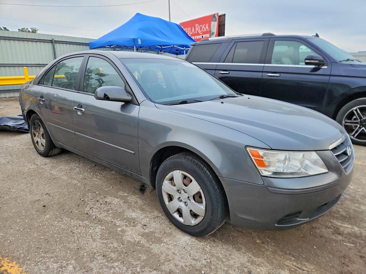 2010 Hyundai Sonata Gls Gray vin: 5NPET4AC3AH626983