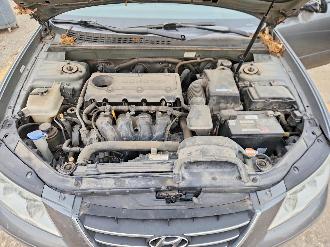 2010 Hyundai Sonata Gls Gray vin: 5NPET4AC3AH626983