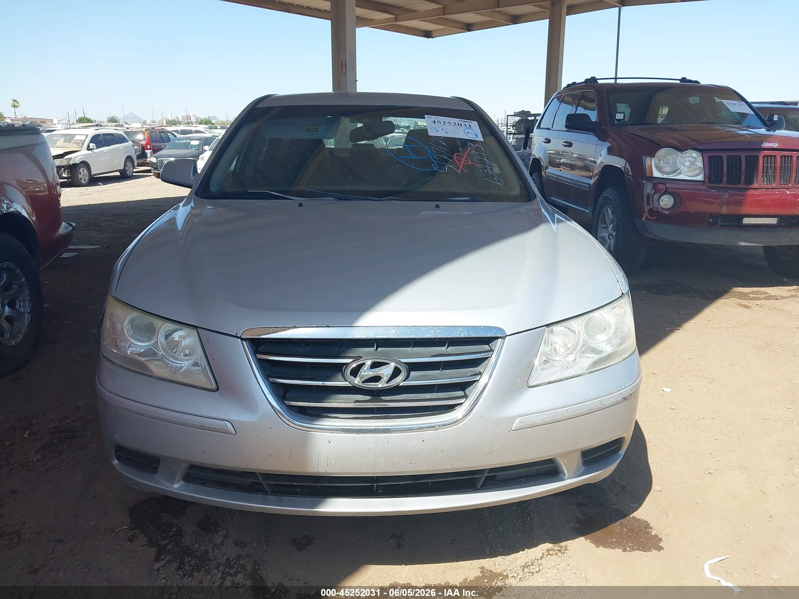 2010 Hyundai Sonata Gls Silver vin: 5NPET4AC3AH631293