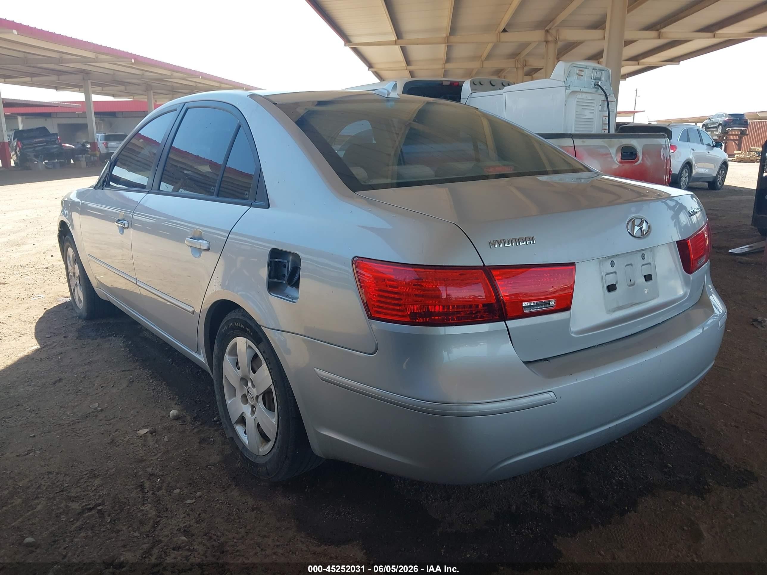 2010 Hyundai Sonata Gls Silver vin: 5NPET4AC3AH631293