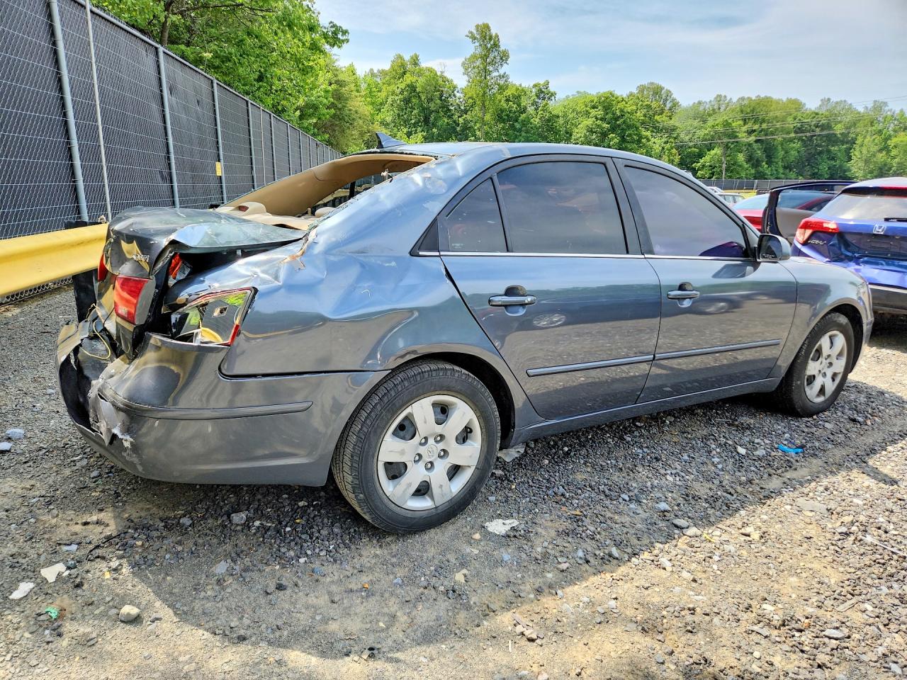 2010 Hyundai Sonata Gls Blue vin: 5NPET4AC3AH641919
