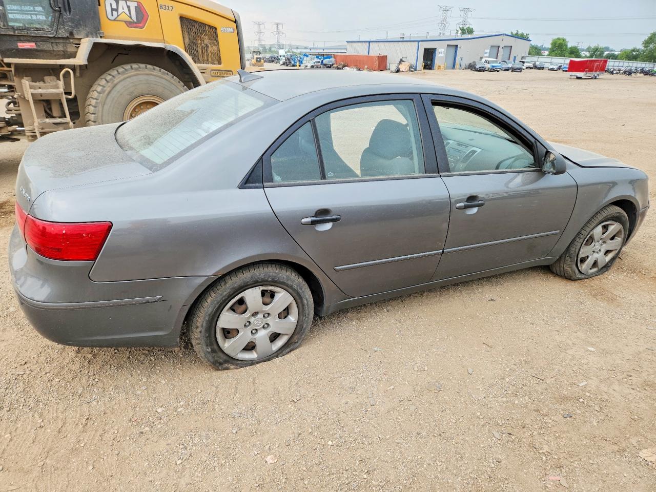 2010 Hyundai Sonata Gls Gray vin: 5NPET4AC3AH643301