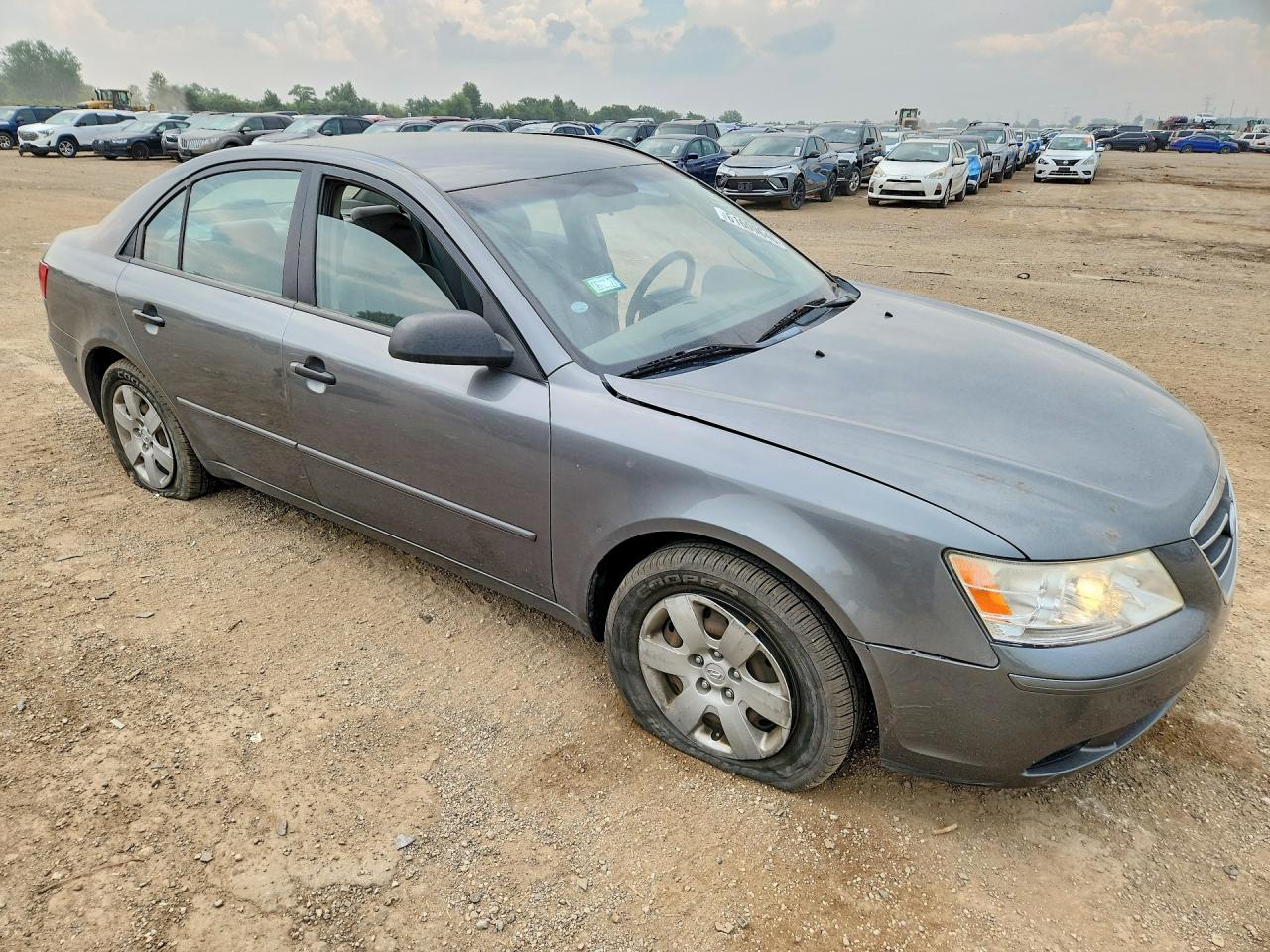 2010 Hyundai Sonata Gls Gray vin: 5NPET4AC3AH643301