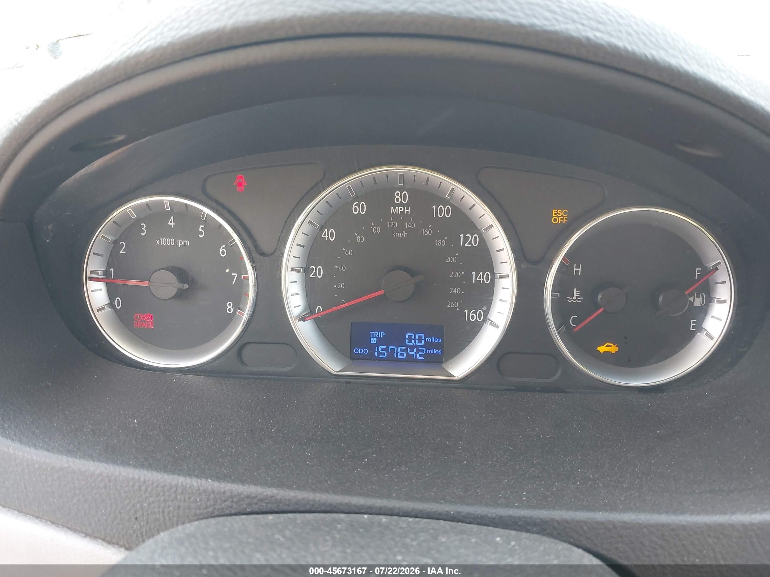 2010 Hyundai Sonata Gls Gray vin: 5NPET4AC3AH645503