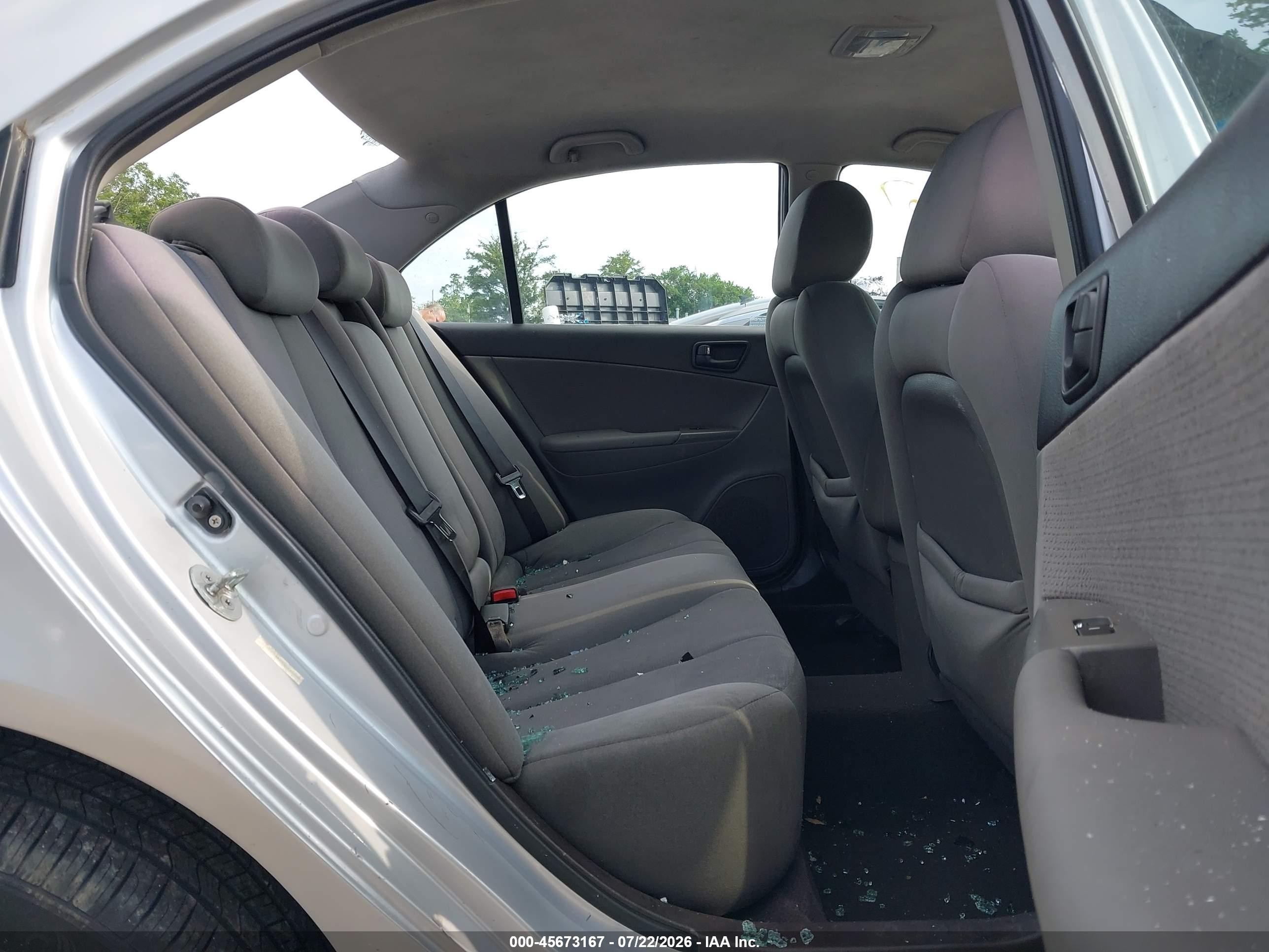2010 Hyundai Sonata Gls Gray vin: 5NPET4AC3AH645503