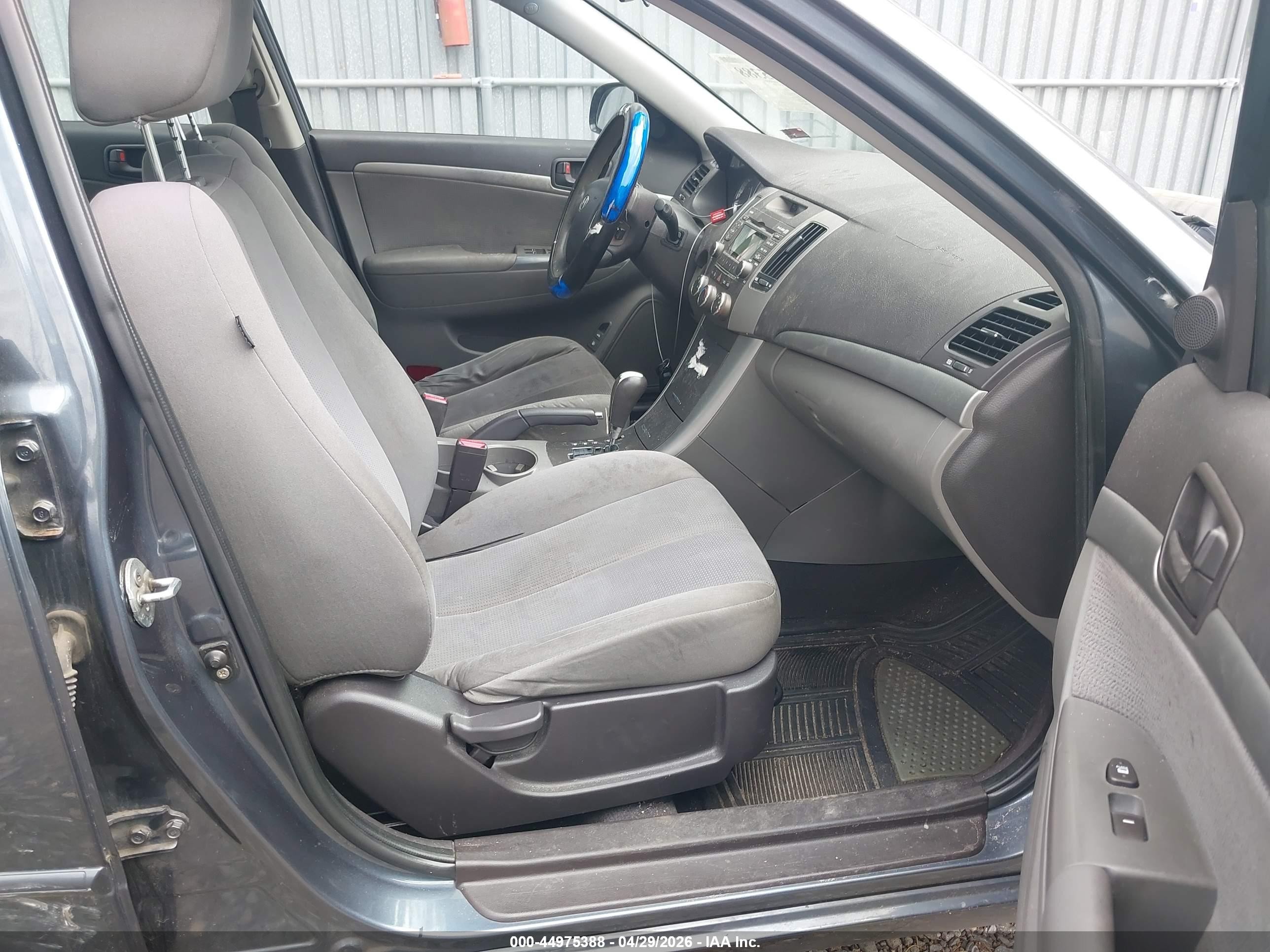 2010 Hyundai Sonata Gls Gray vin: 5NPET4AC3AH649177
