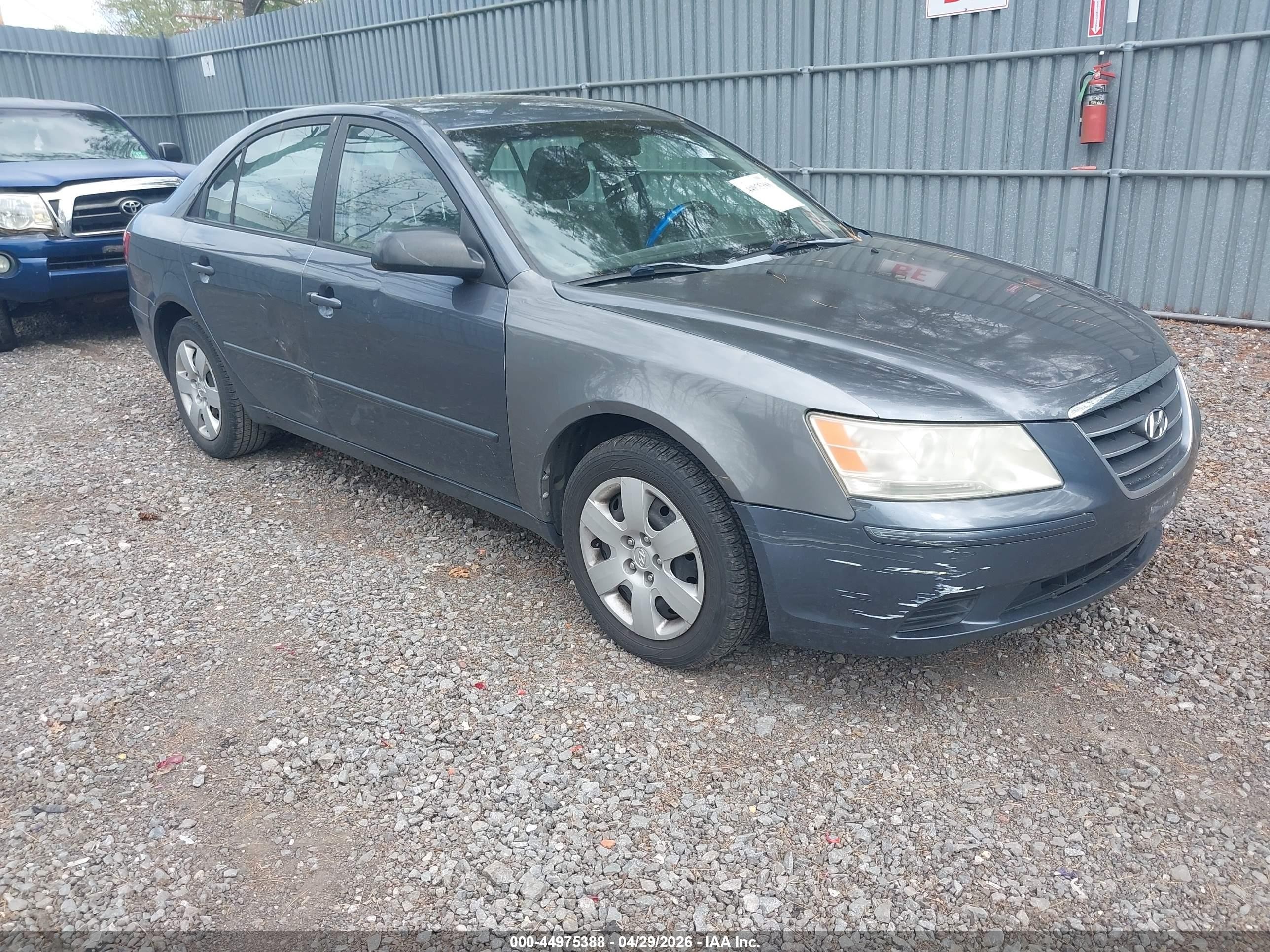 2010 Hyundai Sonata Gls Gray vin: 5NPET4AC3AH649177