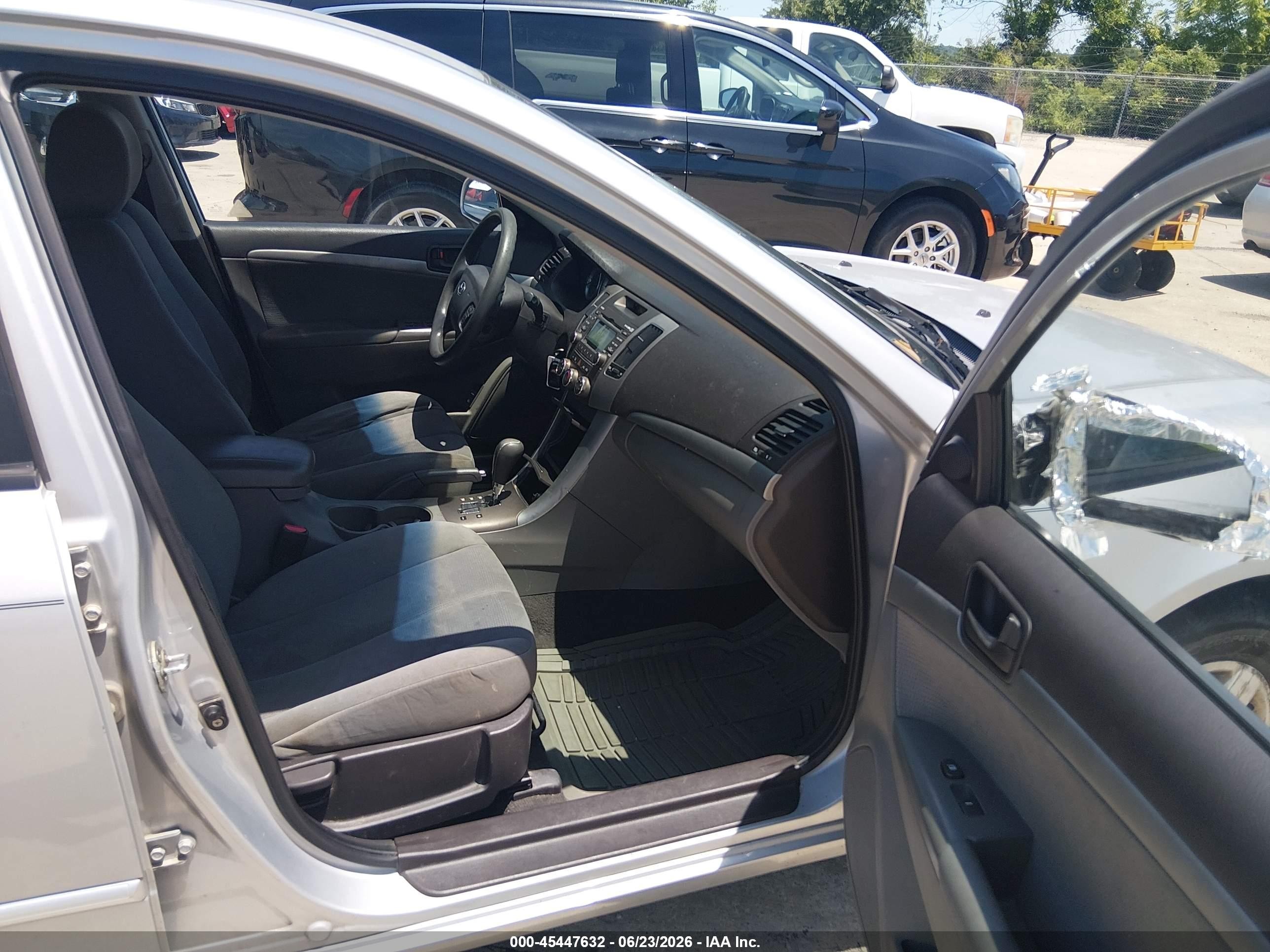 2010 Hyundai Sonata Gls Gray vin: 5NPET4AC3AH650622