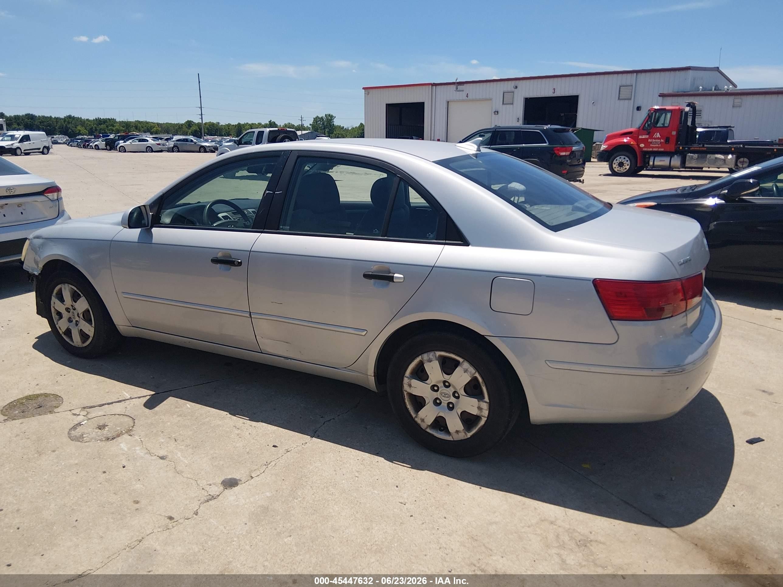 2010 Hyundai Sonata Gls Gray vin: 5NPET4AC3AH650622