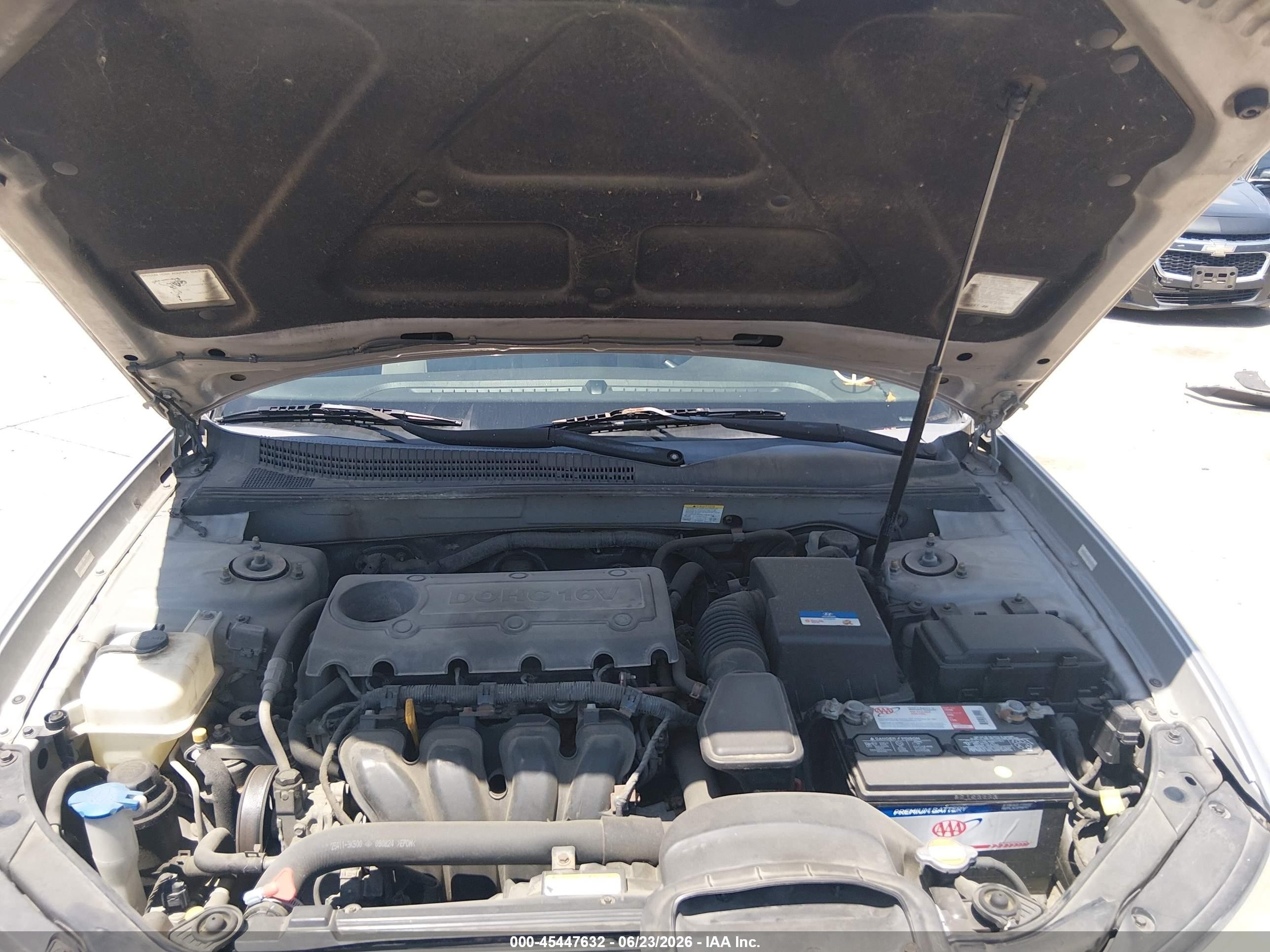 2010 Hyundai Sonata Gls Gray vin: 5NPET4AC3AH650622