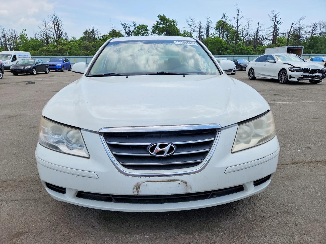 2010 Hyundai Sonata Gls Белый vin: 5NPET4AC3AH659272
