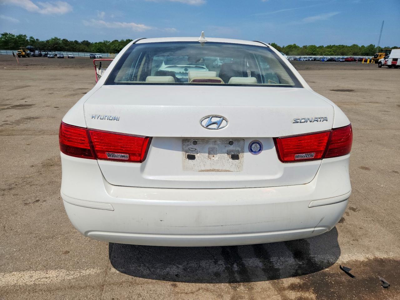 2010 Hyundai Sonata Gls Белый vin: 5NPET4AC3AH659272