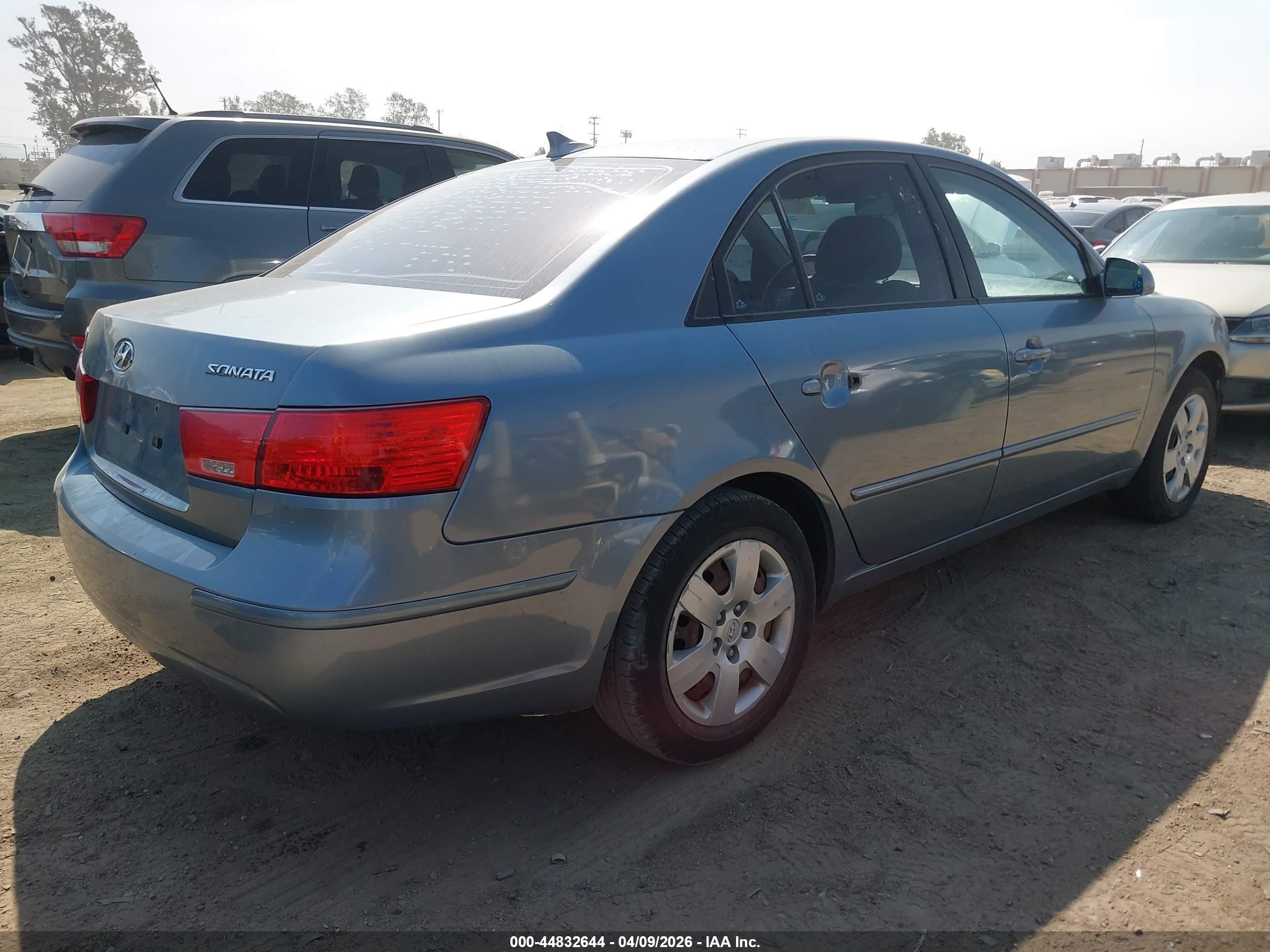 2010 Hyundai Sonata Gls Blue vin: 5NPET4AC4AH577065
