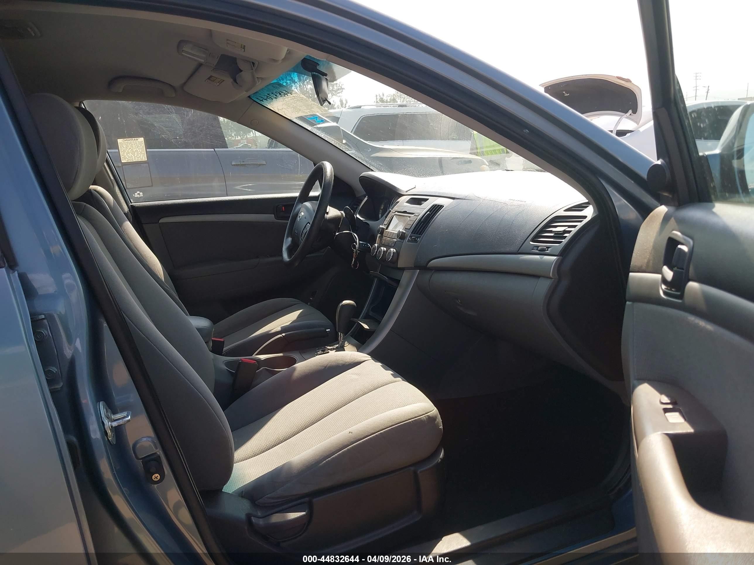 2010 Hyundai Sonata Gls Blue vin: 5NPET4AC4AH577065