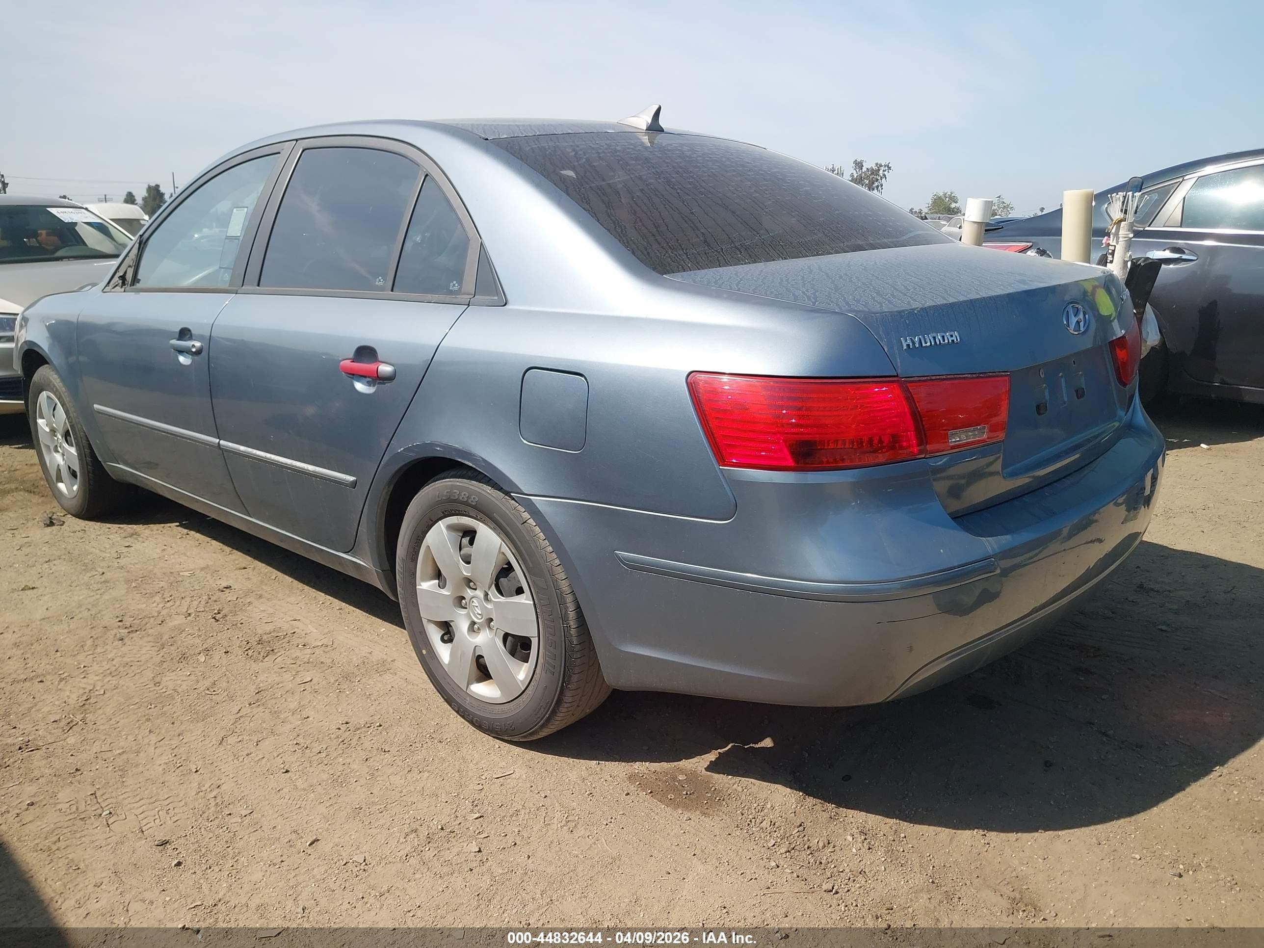 2010 Hyundai Sonata Gls Blue vin: 5NPET4AC4AH577065