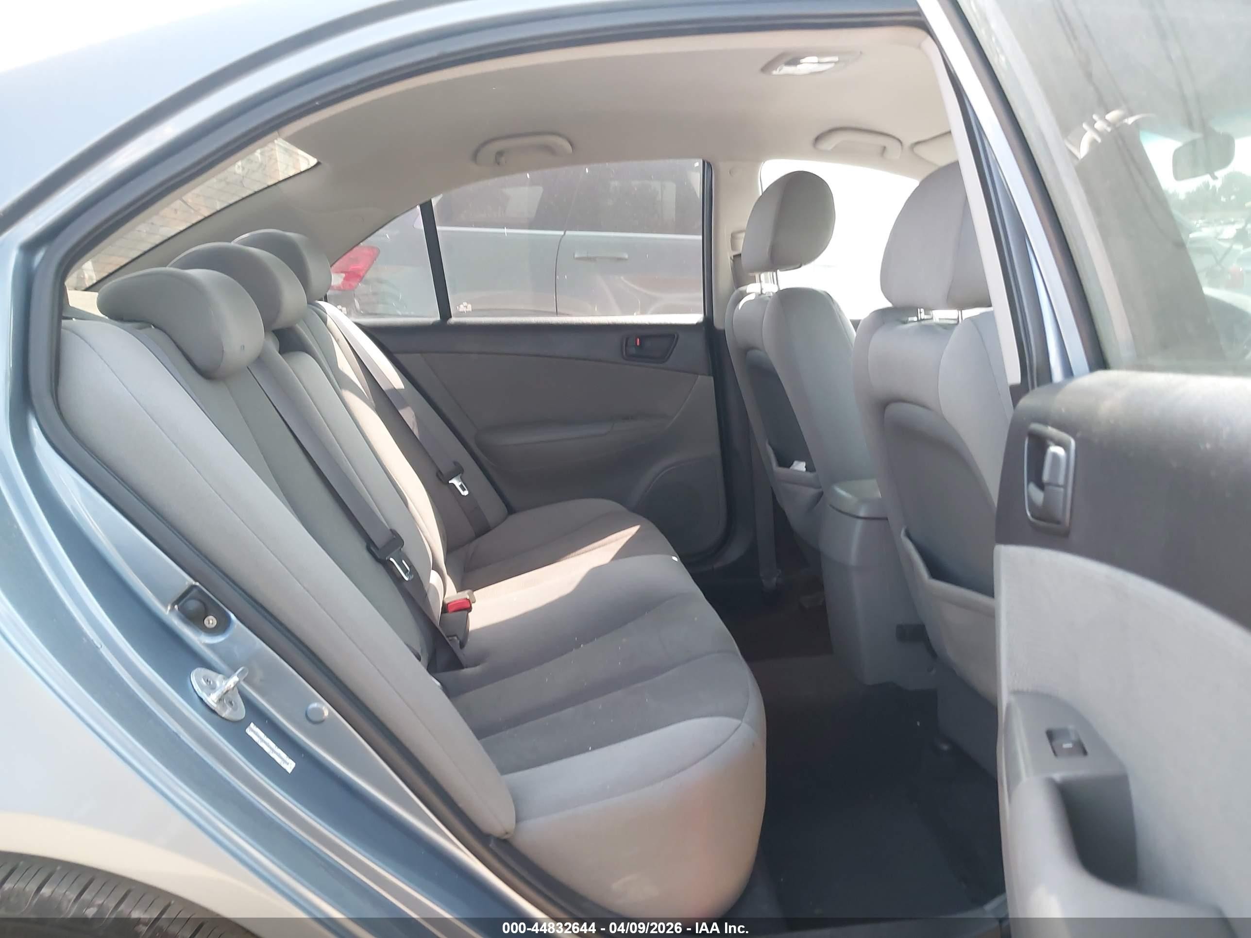 2010 Hyundai Sonata Gls Blue vin: 5NPET4AC4AH577065