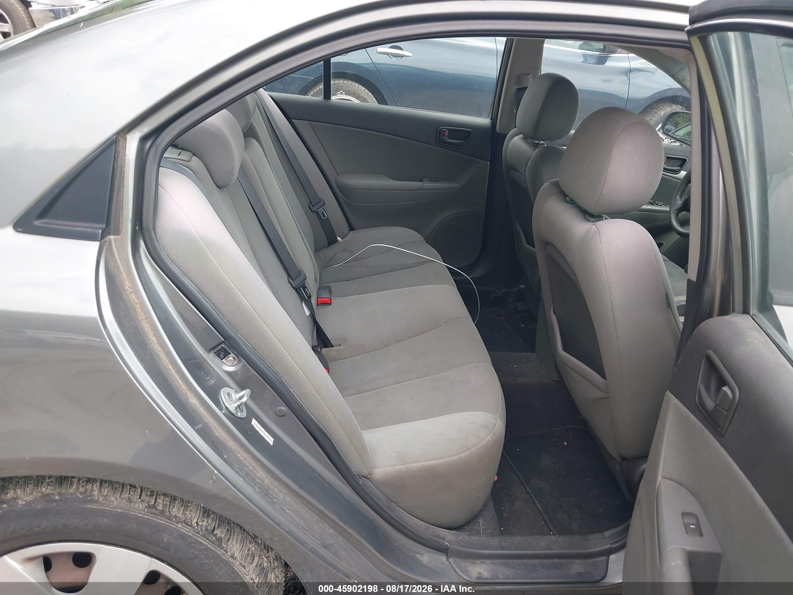 2010 Hyundai Sonata Gls Gray vin: 5NPET4AC4AH578071
