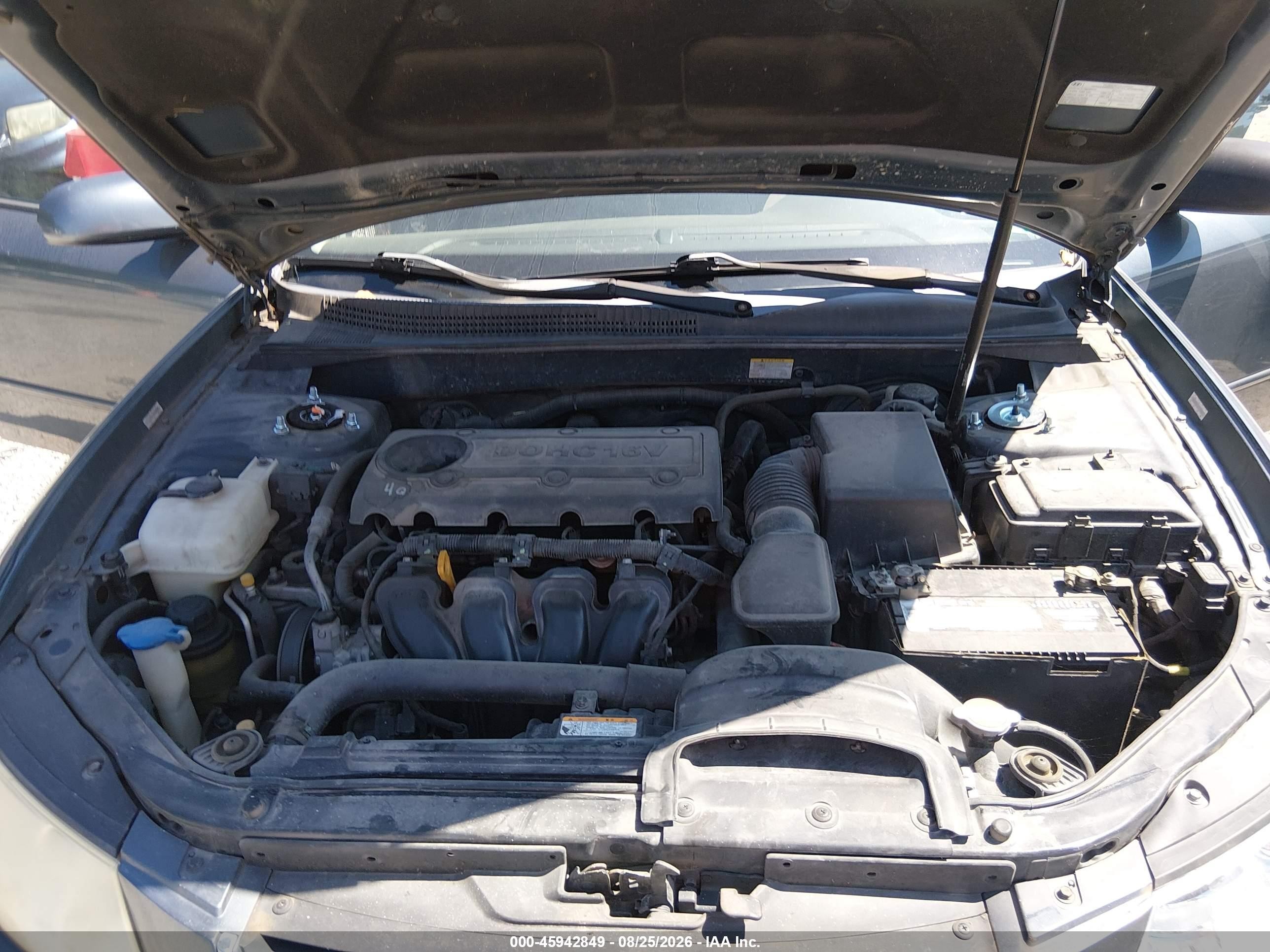 2010 Hyundai Sonata Gls Blue vin: 5NPET4AC4AH582833