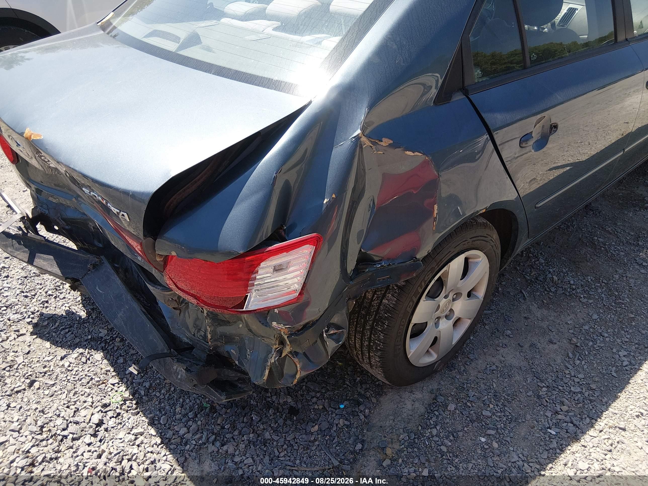 2010 Hyundai Sonata Gls Blue vin: 5NPET4AC4AH582833