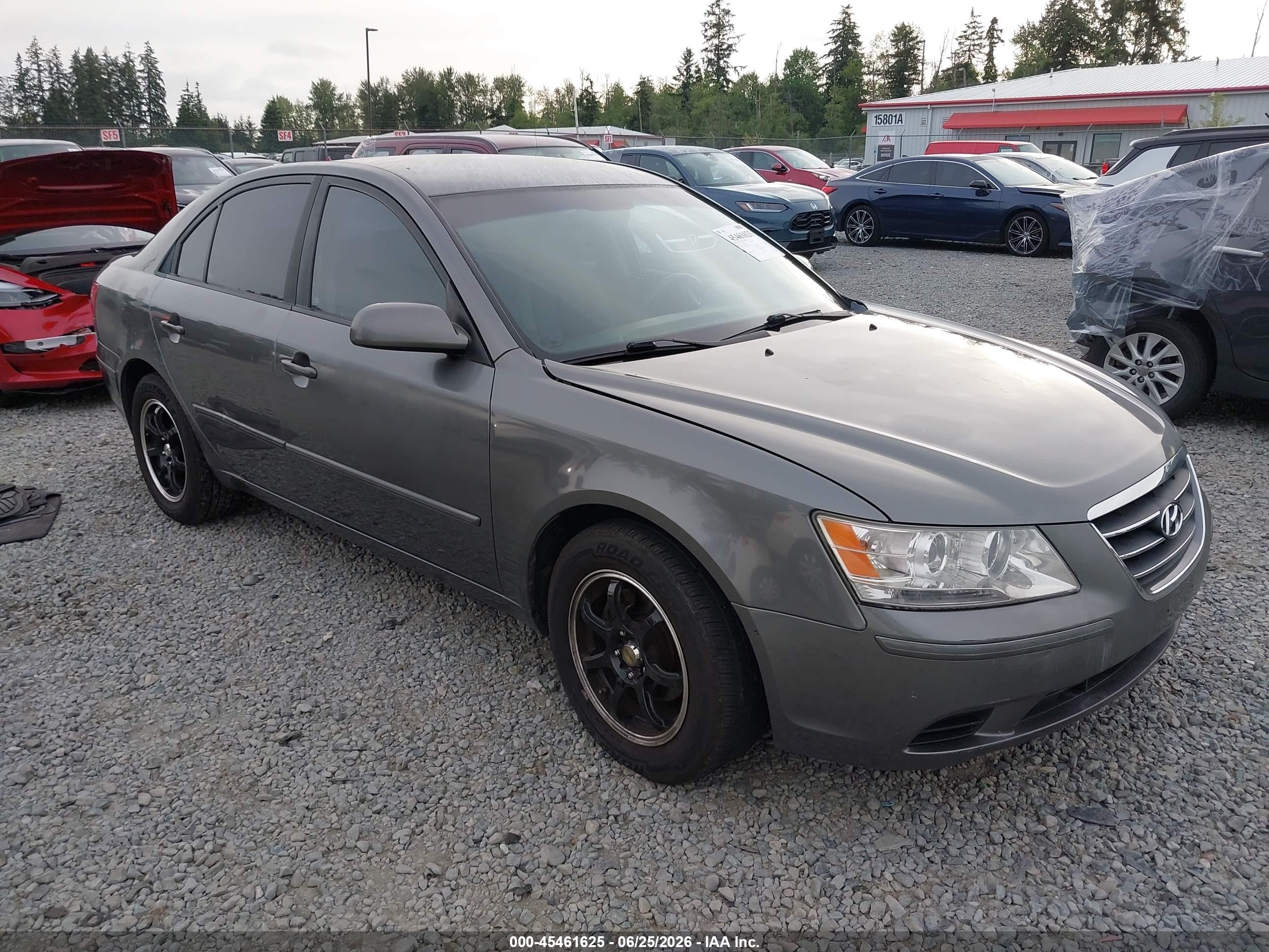 2010 Hyundai Sonata Gls Gray vin: 5NPET4AC4AH591709