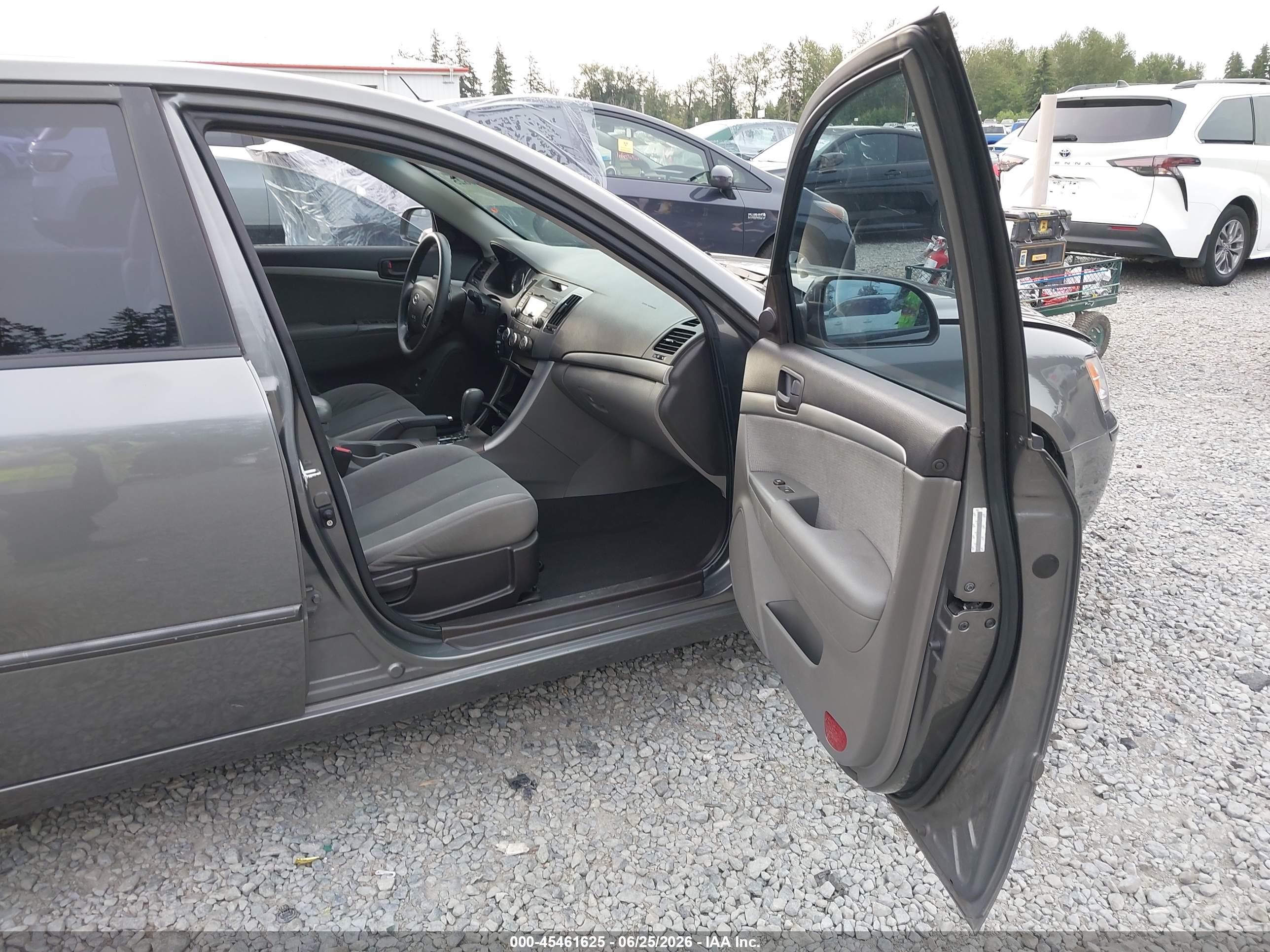 2010 Hyundai Sonata Gls Gray vin: 5NPET4AC4AH591709