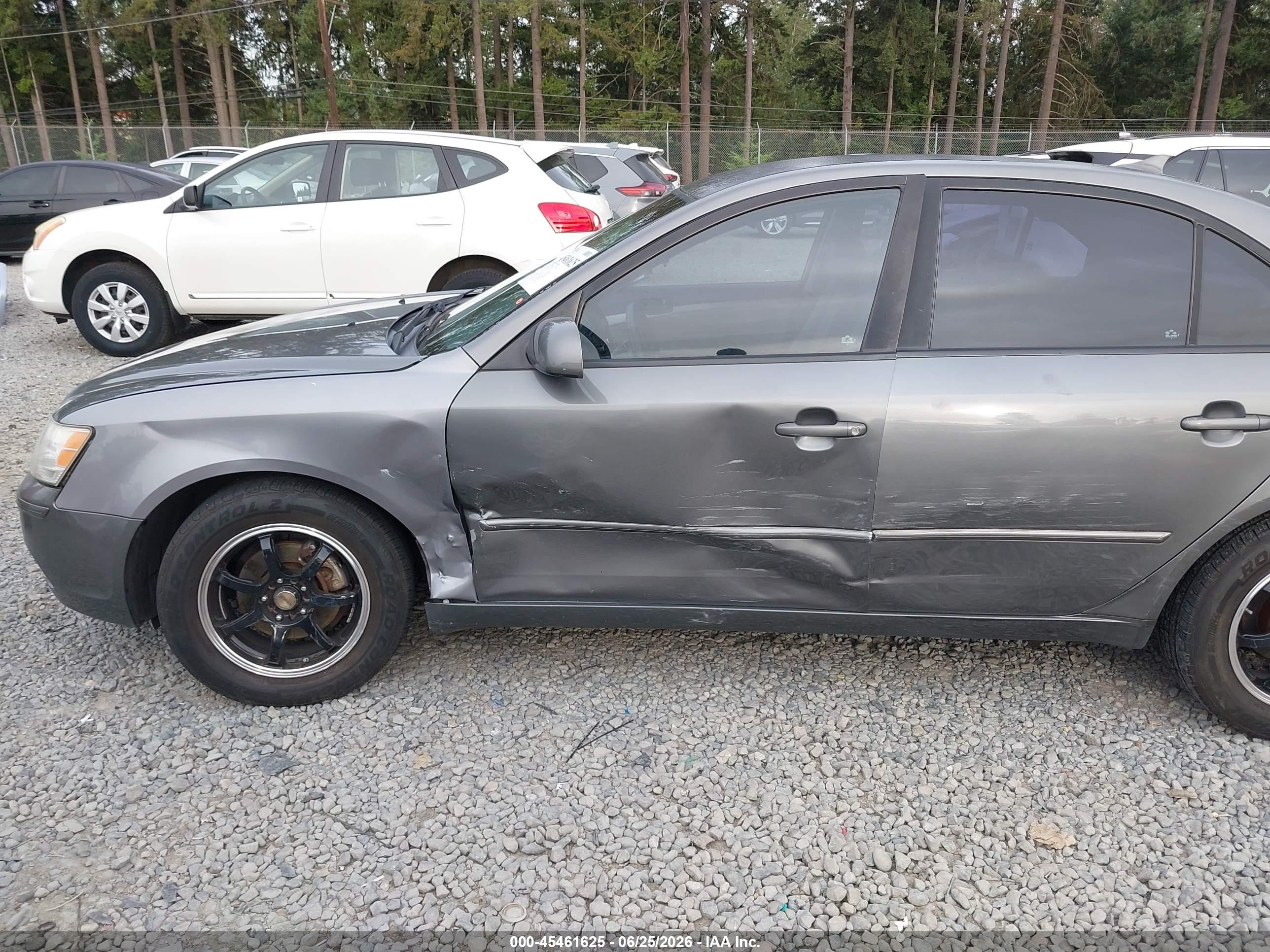 2010 Hyundai Sonata Gls Gray vin: 5NPET4AC4AH591709