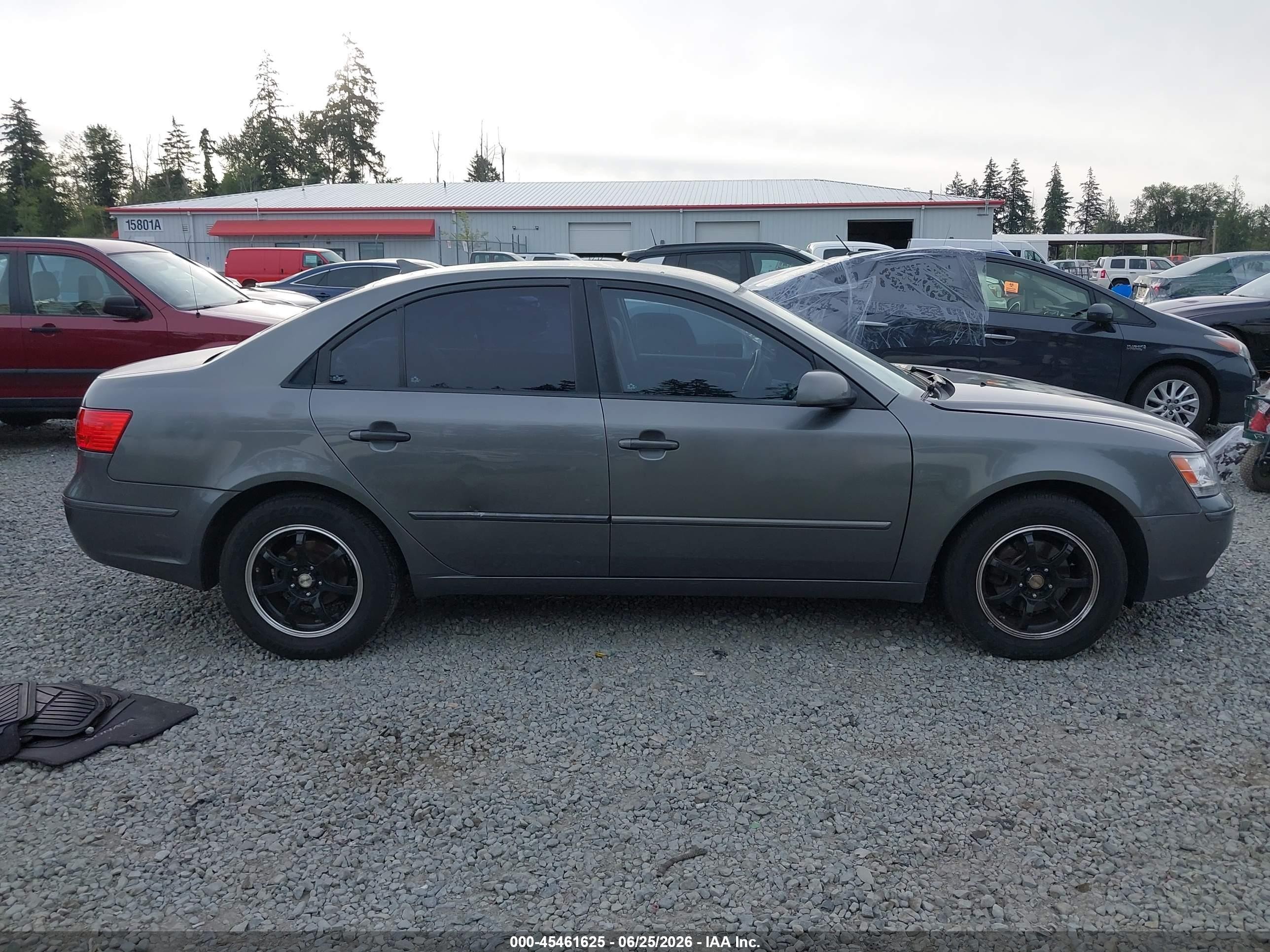 2010 Hyundai Sonata Gls Gray vin: 5NPET4AC4AH591709
