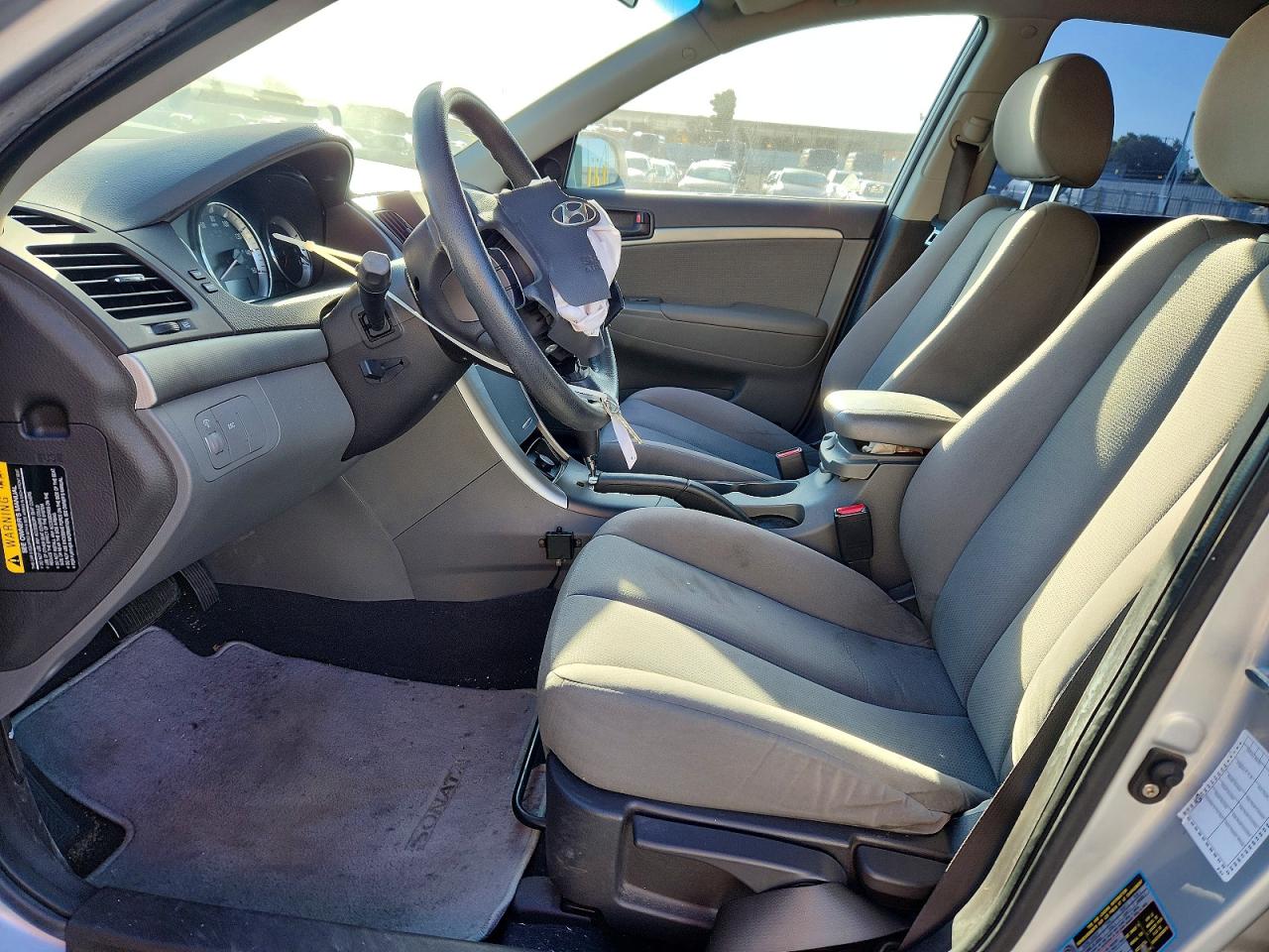 2010 Hyundai Sonata Gls Silver vin: 5NPET4AC4AH599583