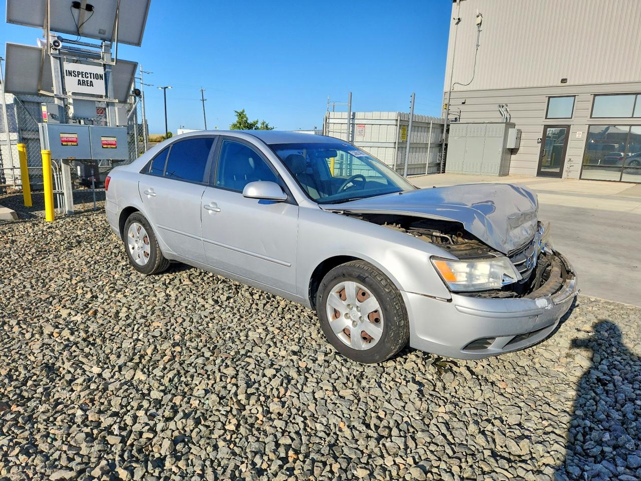 2010 Hyundai Sonata Gls Silver vin: 5NPET4AC4AH599583