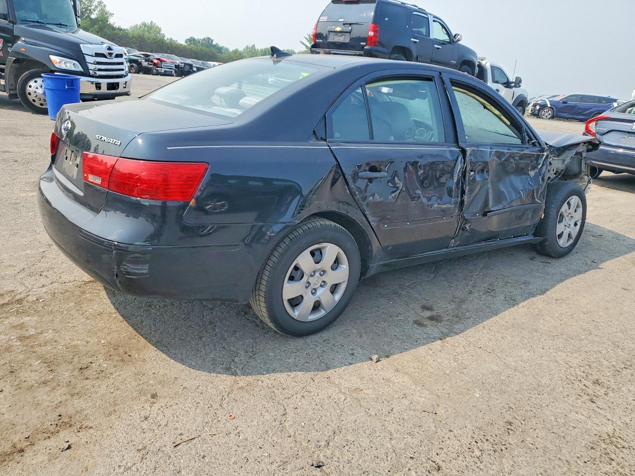 2010 Hyundai Sonata Gls Черный vin: 5NPET4AC4AH603258