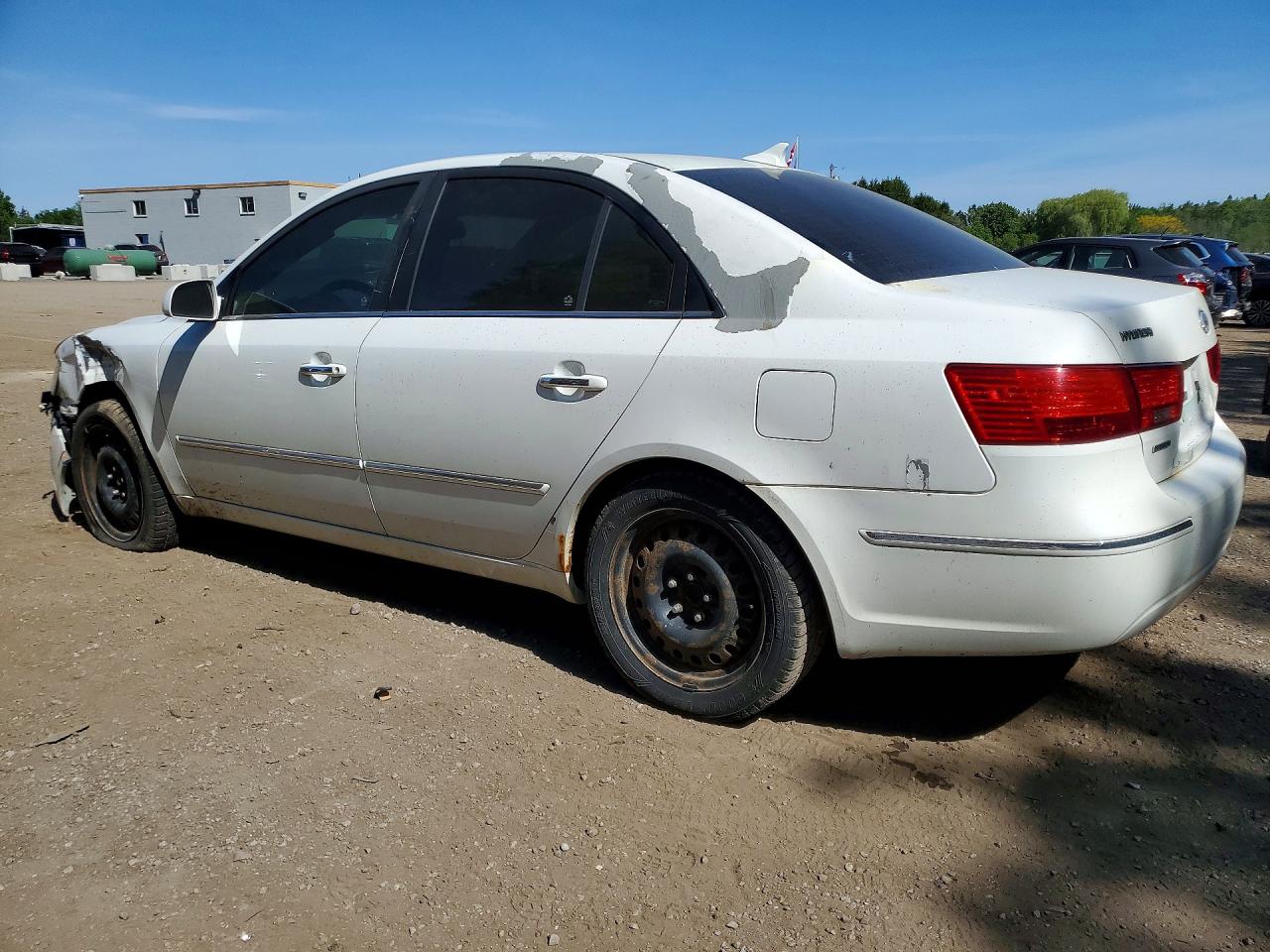 2010 Hyundai Sonata Gls White vin: 5NPET4AC4AH610565