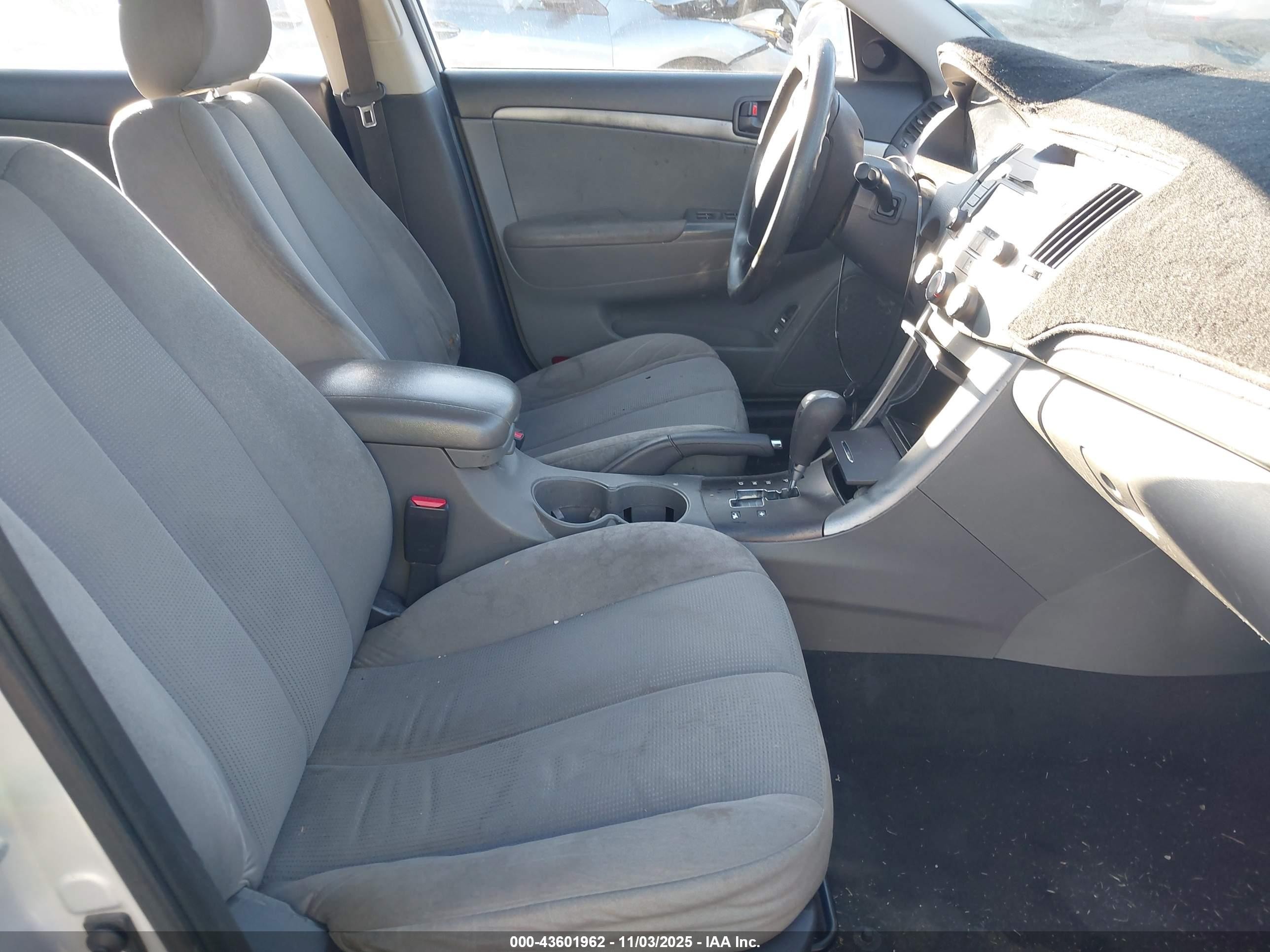 2010 Hyundai Sonata Gls Silver vin: 5NPET4AC4AH613577