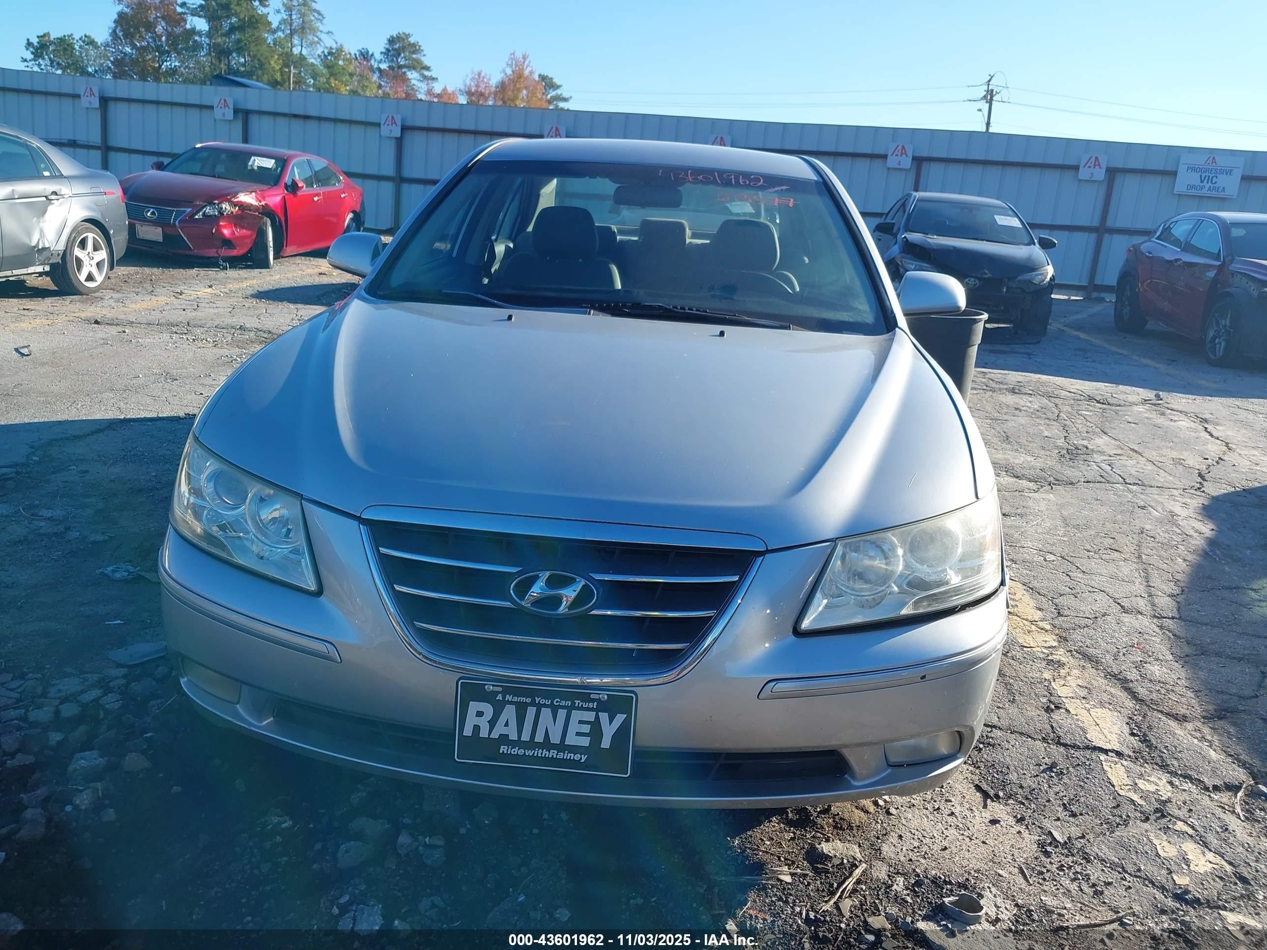 2010 Hyundai Sonata Gls Silver vin: 5NPET4AC4AH613577