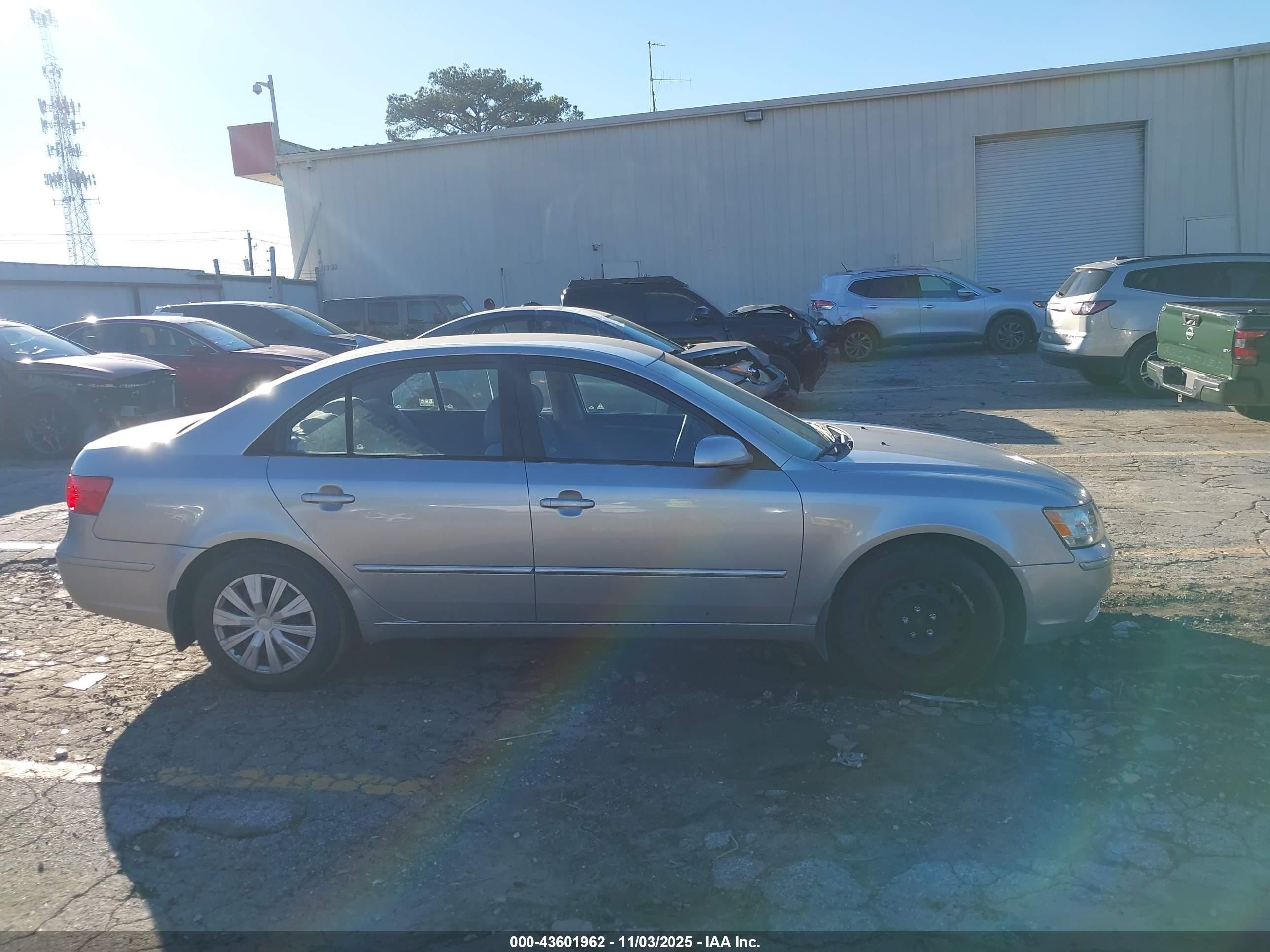 2010 Hyundai Sonata Gls Silver vin: 5NPET4AC4AH613577