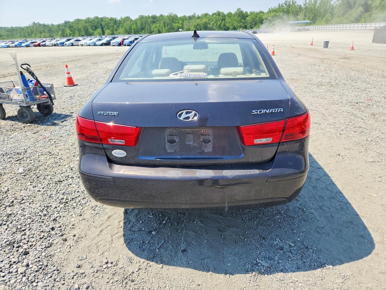 2010 Hyundai Sonata Gls Gray vin: 5NPET4AC4AH620187