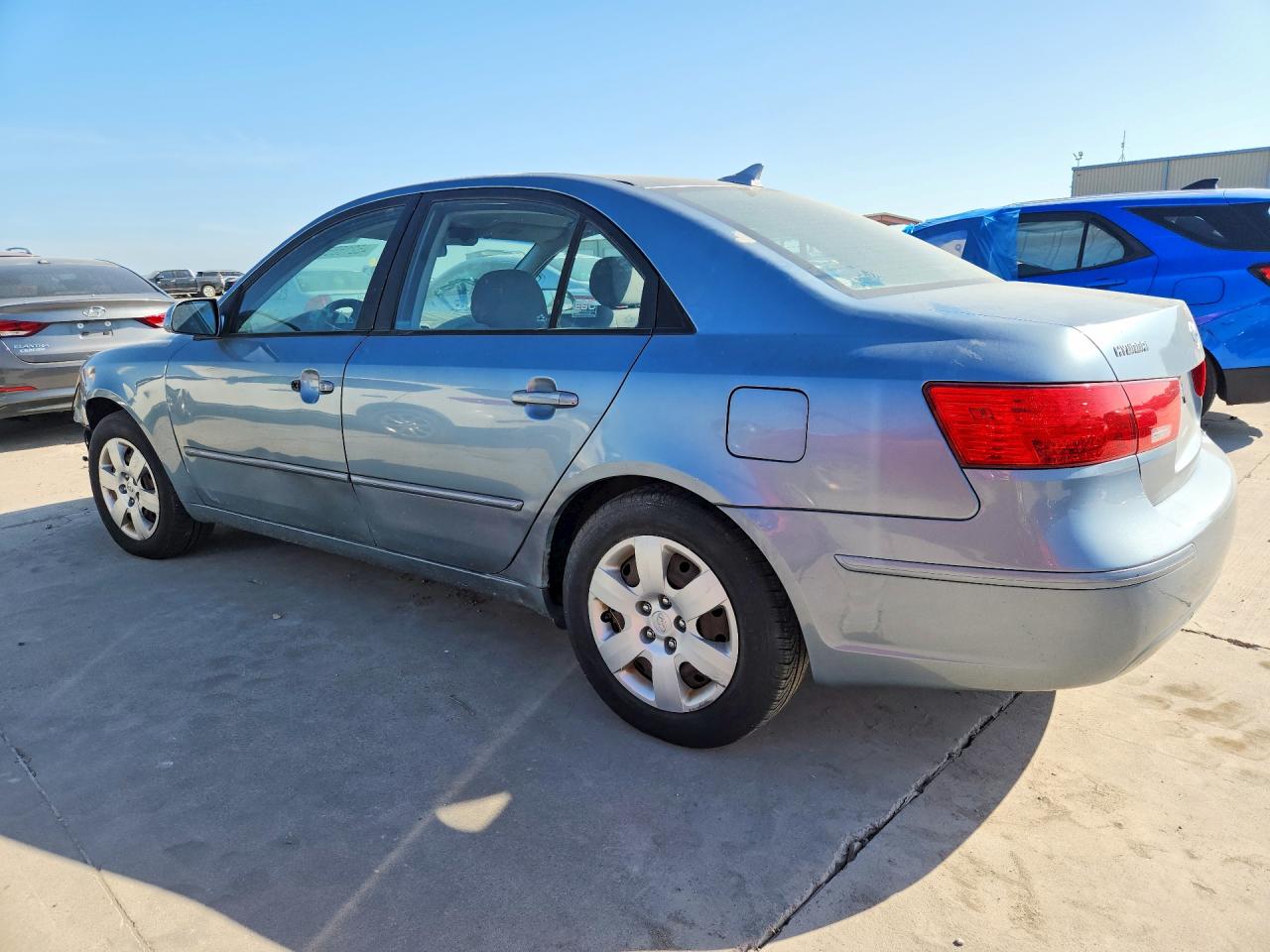2010 Hyundai Sonata Gls Blue vin: 5NPET4AC4AH623459