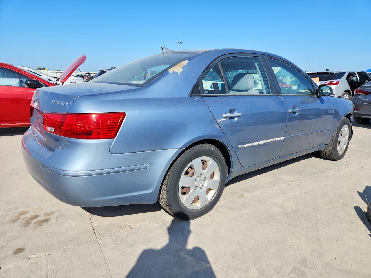 2010 Hyundai Sonata Gls Blue vin: 5NPET4AC4AH623459